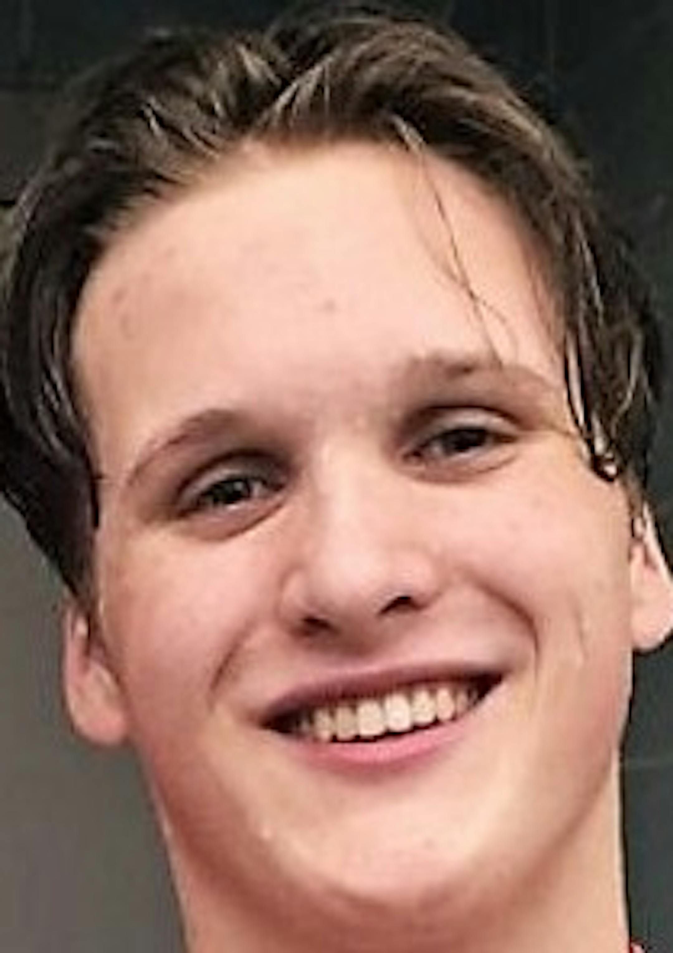 Anderson Breazeale, Breck/Blake swimming, sr., 2018-19