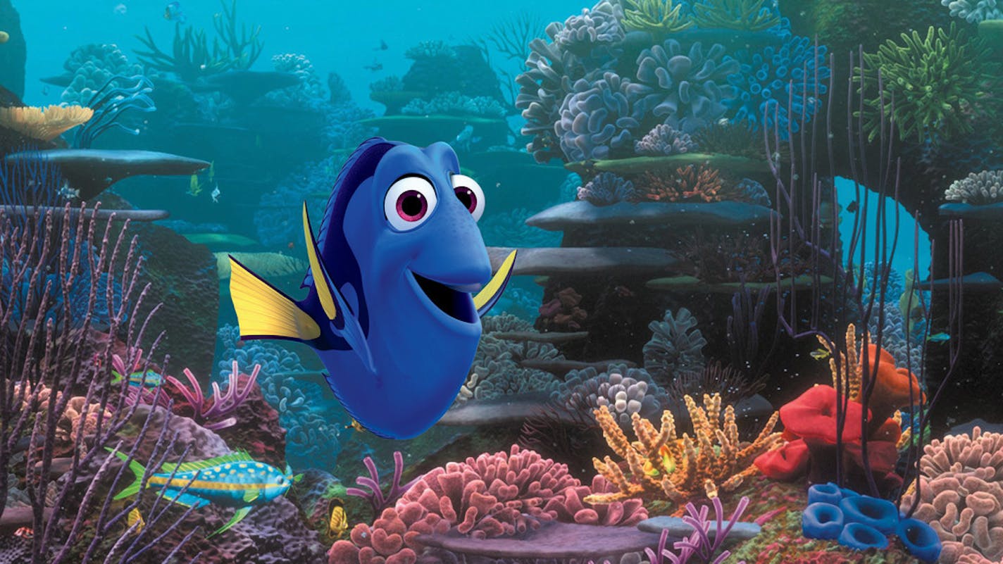 Dory in "Finding Nemo."