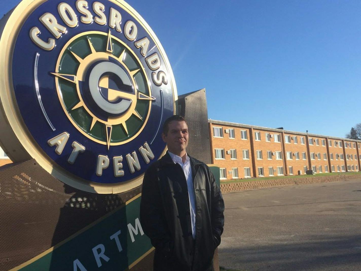 Olav Madsen, former tenant of the Crossroads at Penn apartment complex in Richfield. Former tenants and their landlords reached what housing advocates are calling the largest settlement of its kind in the nation.