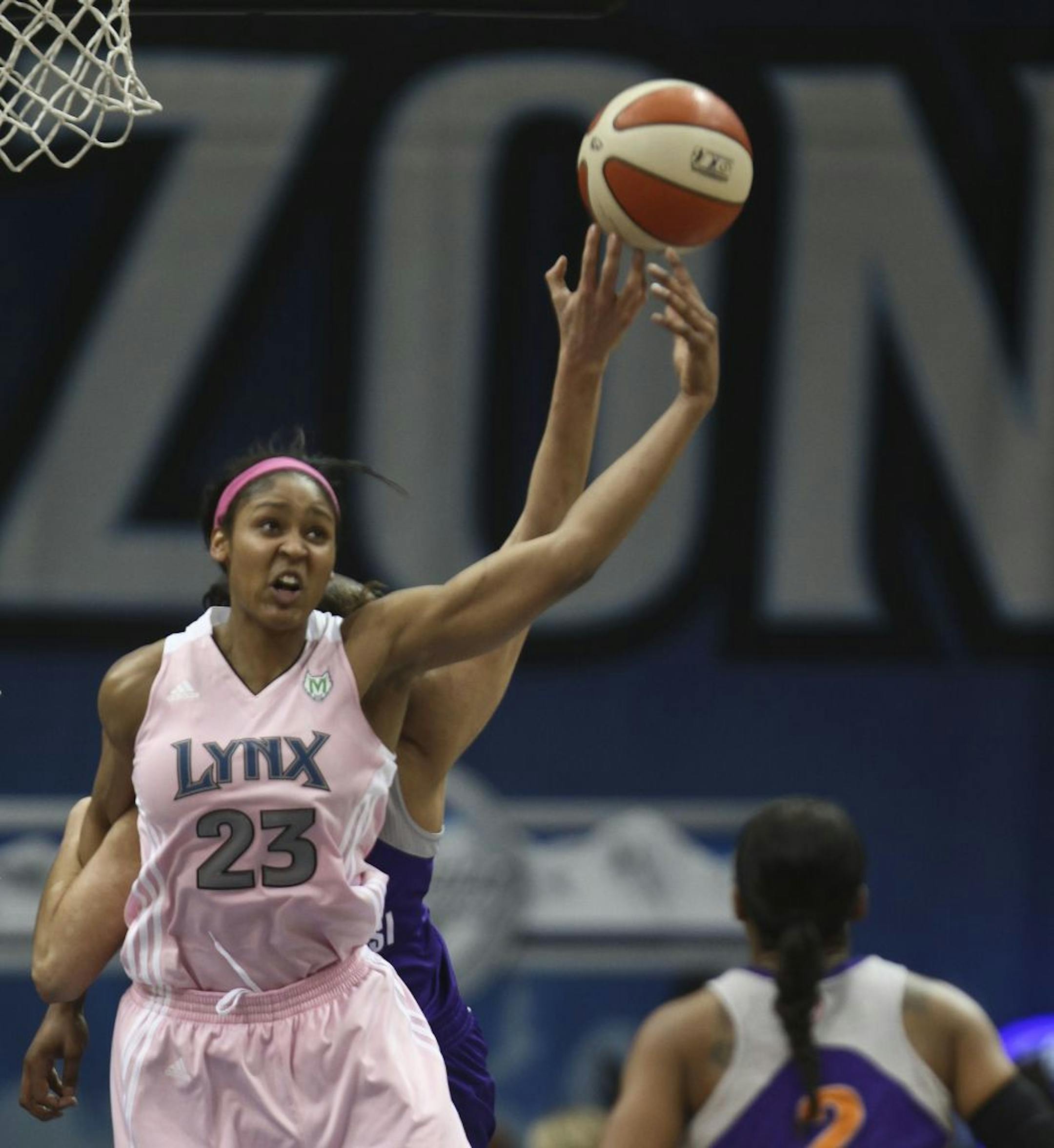 Lynx rookie Maya Moore