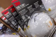 3M has filed several lawsuits and cease and desist orders regarding N95 masks. (AP photo/ Yichuan Cao)