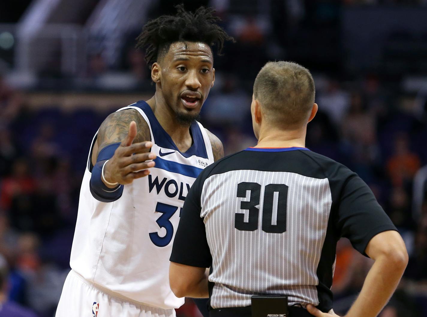 Timberwolves forward Robert Covington not only dealt with a bone bruise in his knee that limited him to playing only 22 games last season, but sought therapy to help him cope emotionally with being out so long.