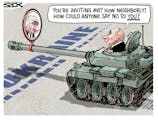 Sack cartoon: Putin's personal adviser