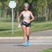 Anita Macias-Howard competed in a racewalking half-marathon a couple of years ago. Provided photo