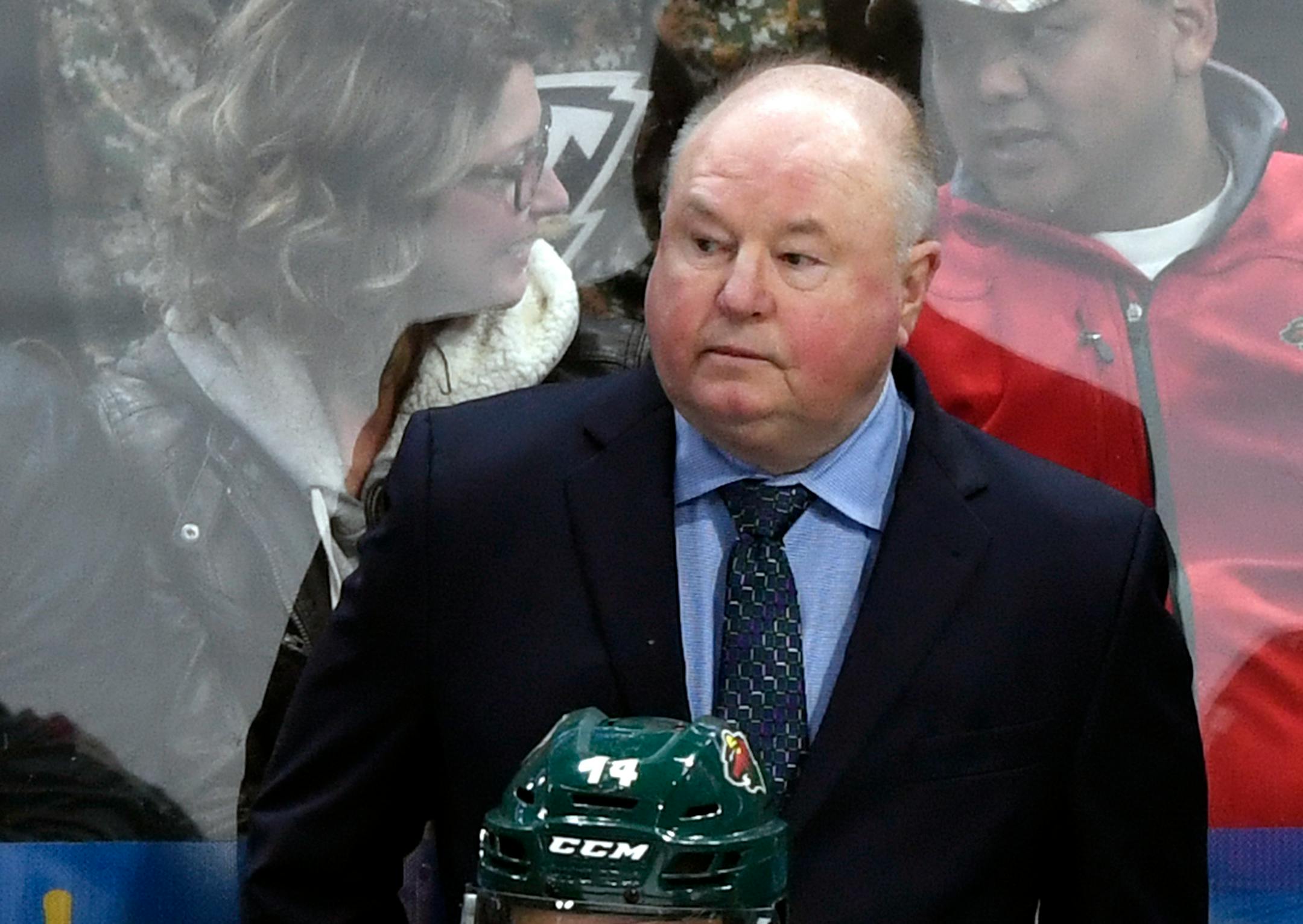 Wild coach Bruce Boudreau