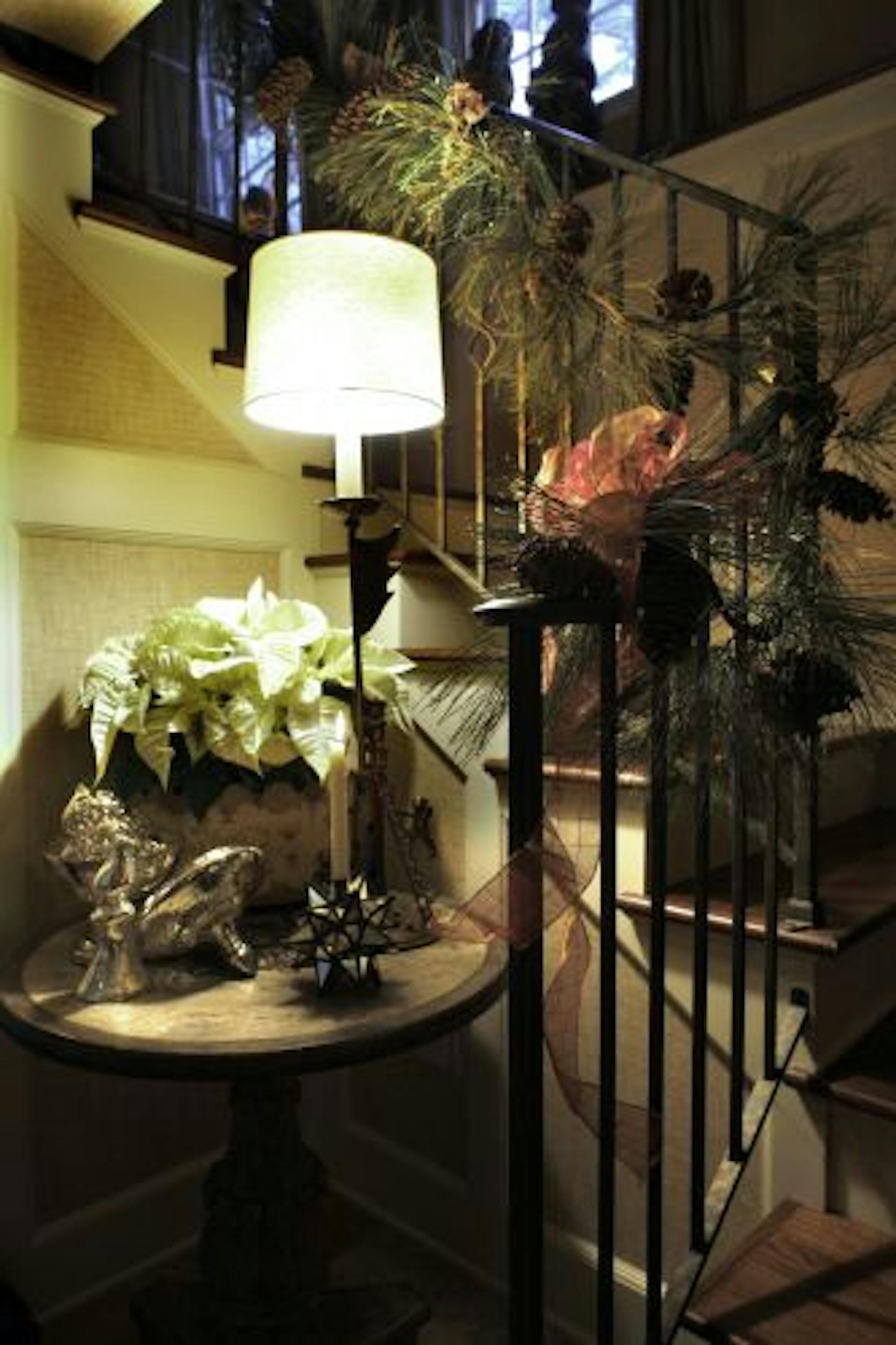 Lassila displays shimmery mercury glass in different shapes and sizes with complementary everyday objects.