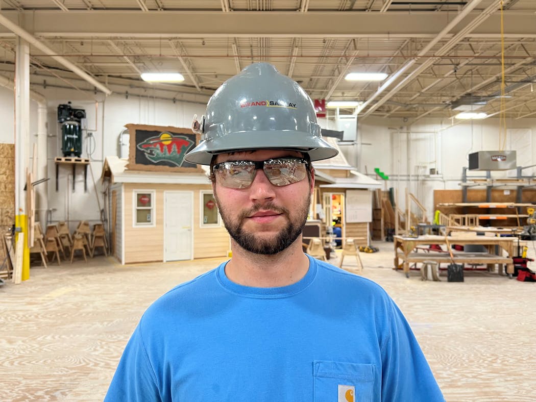 Tyson Pace, scaffold builder
