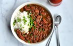Red Beans and Rice is a classic Creole dish, but this one has a twist.