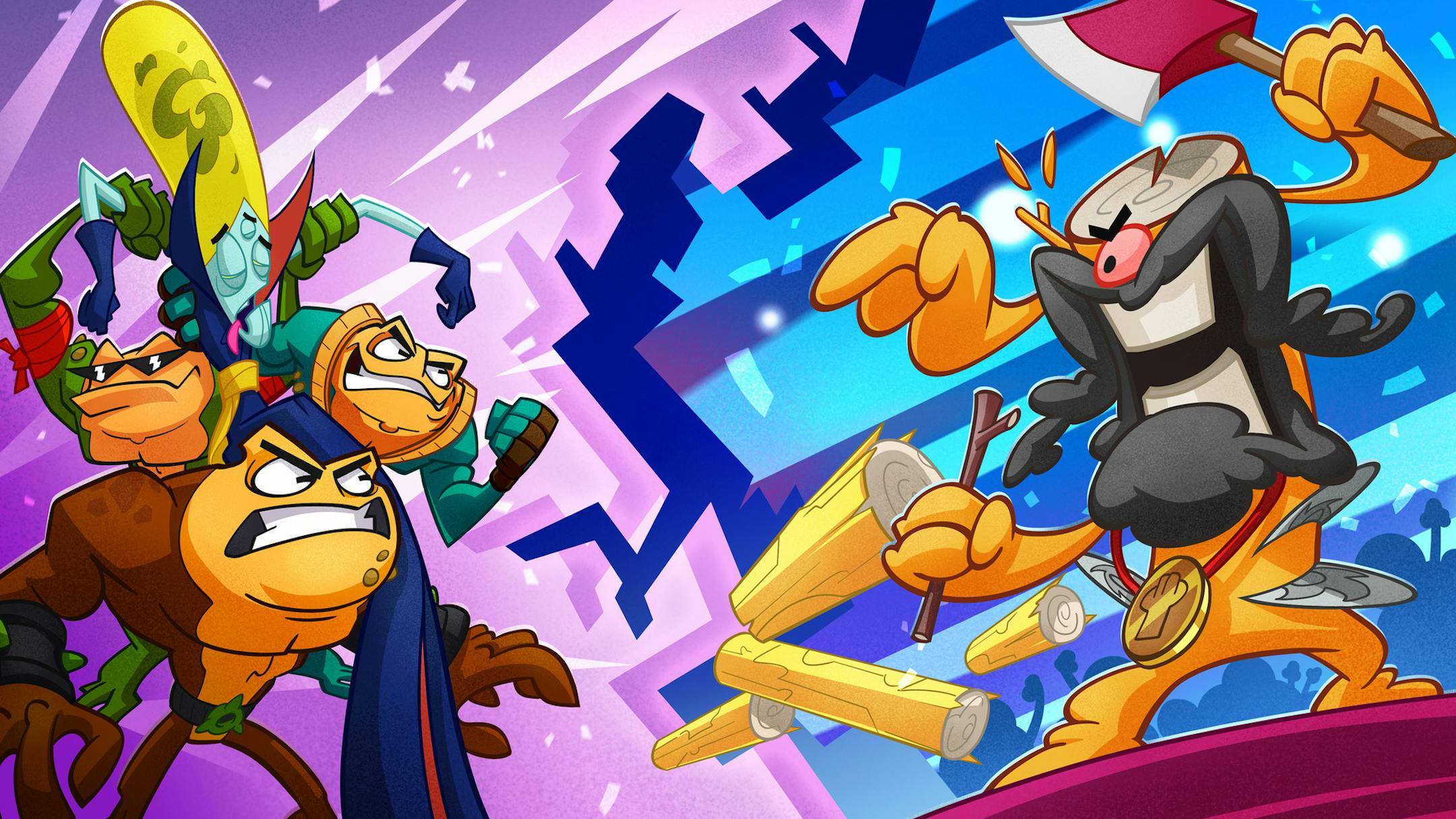 A scene from "Battletoads." (Dlala Studios/TNS) ORG XMIT: 1748998