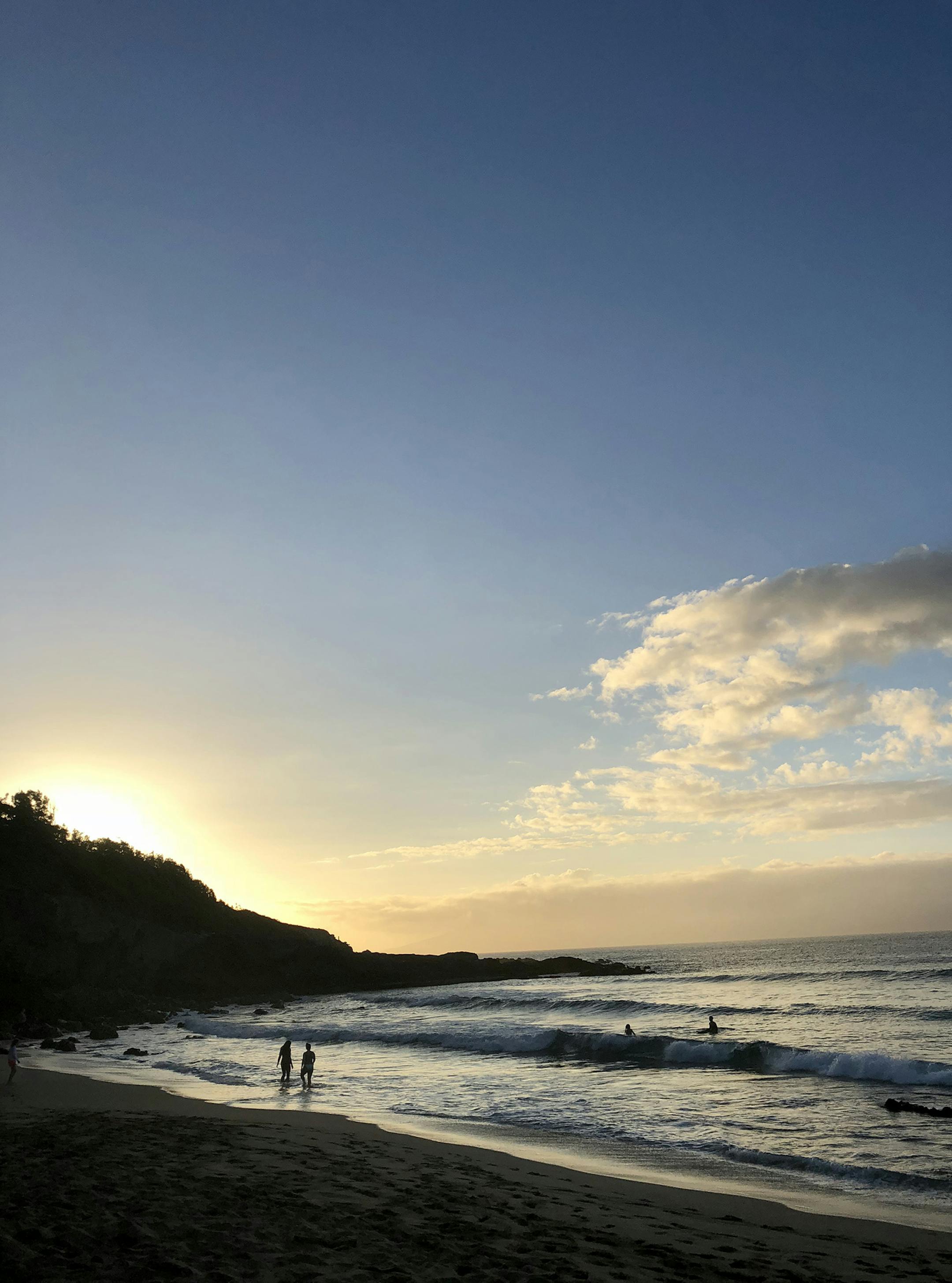 Sunset falls on Slaughterhouse Beach, in Maui. Martha Sanchez/Special to the Star Tribune