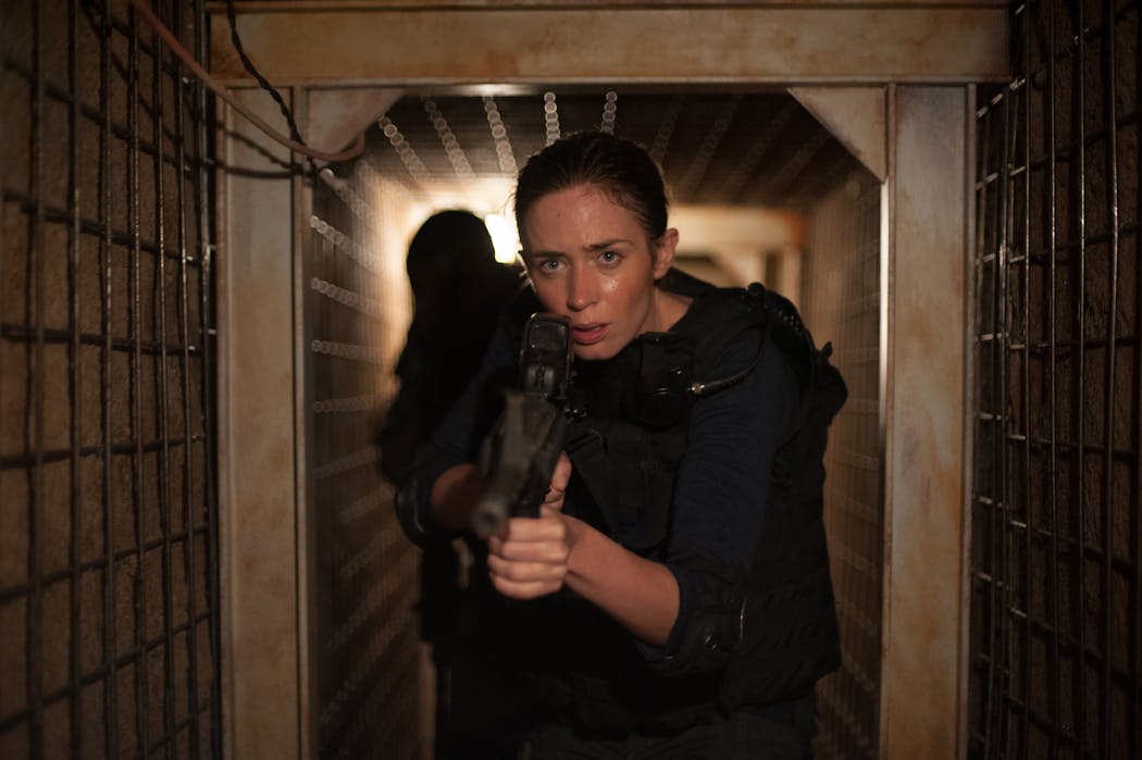 Blunt played an FBI agent in “Sicario.”