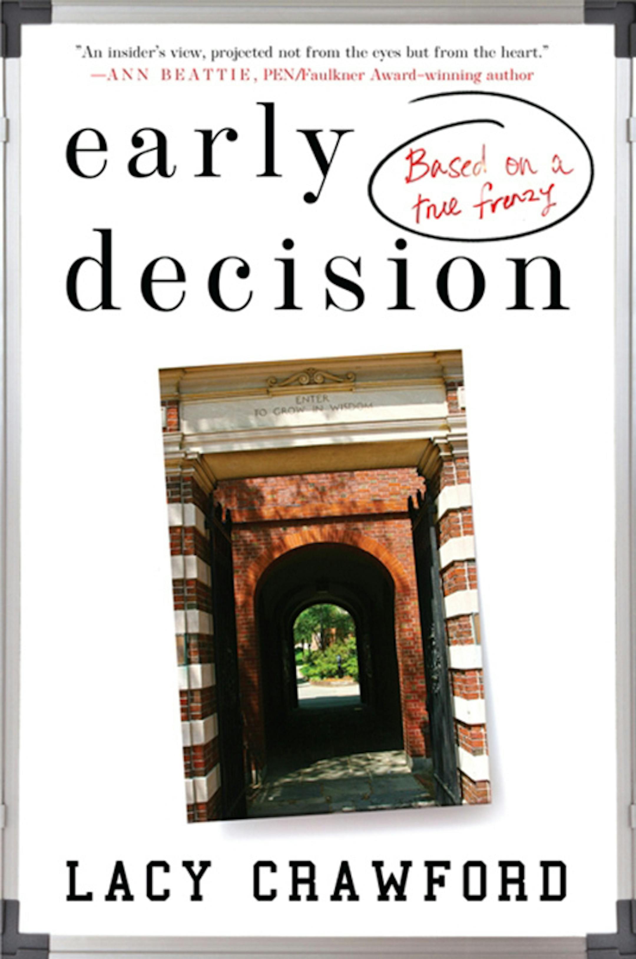 Book cover "Early Decision" by Lacy Crawford