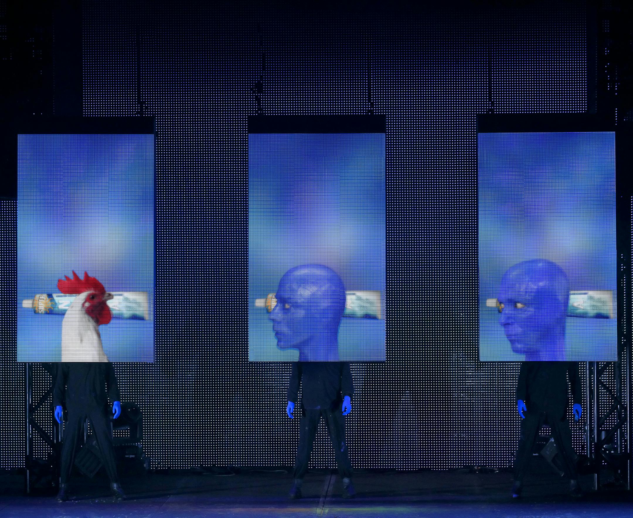 Blue Man Group National Tour Credit photo: ¬©Paul Kolnik paul@paulkolnik.com nyc 212-362-7778
