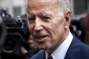 FILE -- Former Vice President Joe Biden talks to reporters in Washington, April 5, 2019. If Biden wins the presidency in 2020, it will be in part beca