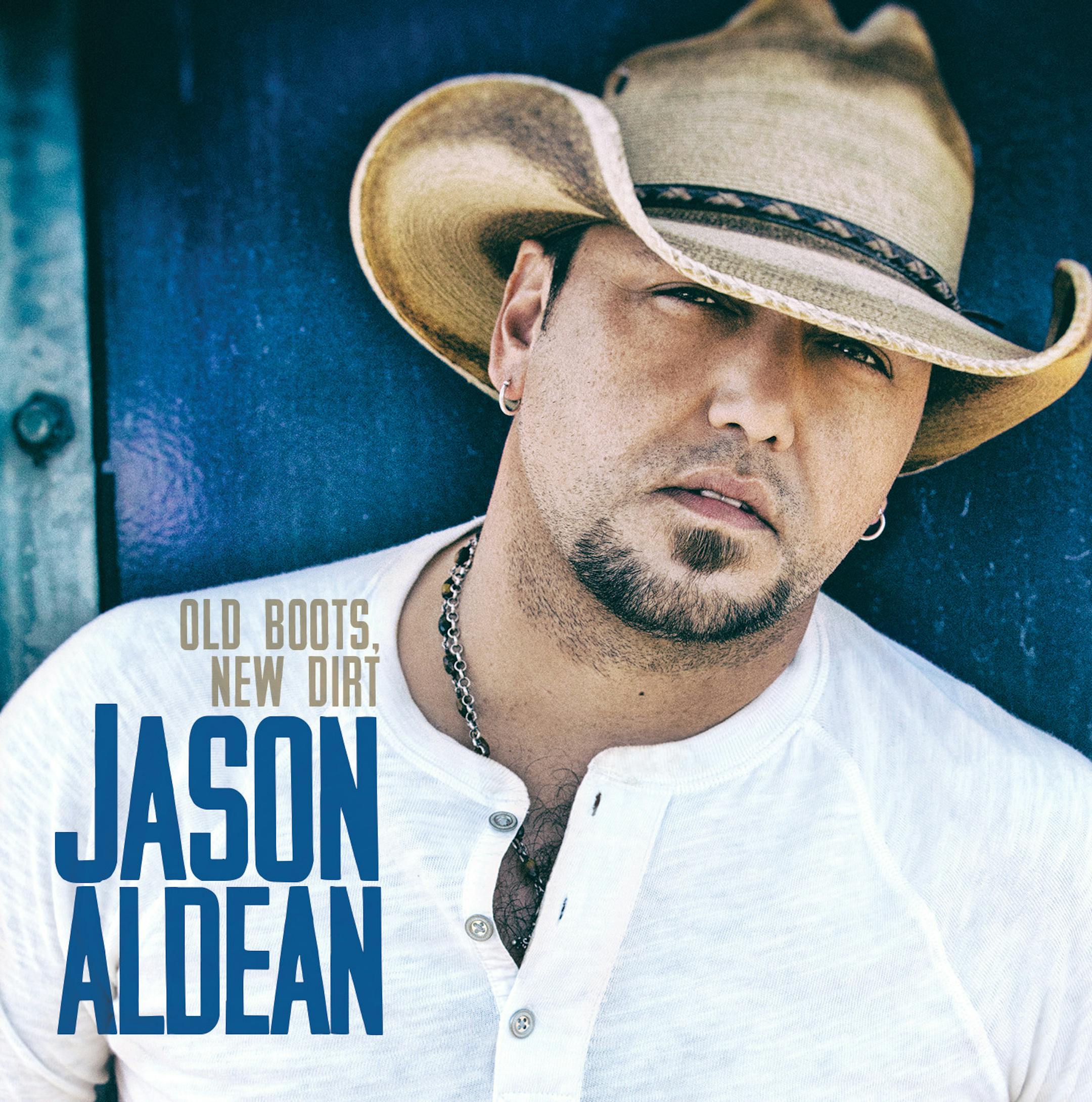 This CD cover image released by Broken Bow Records shows "Old Boots, New Dirt," the latest release by Jason Aldean. (AP Photo/Broken Bow)