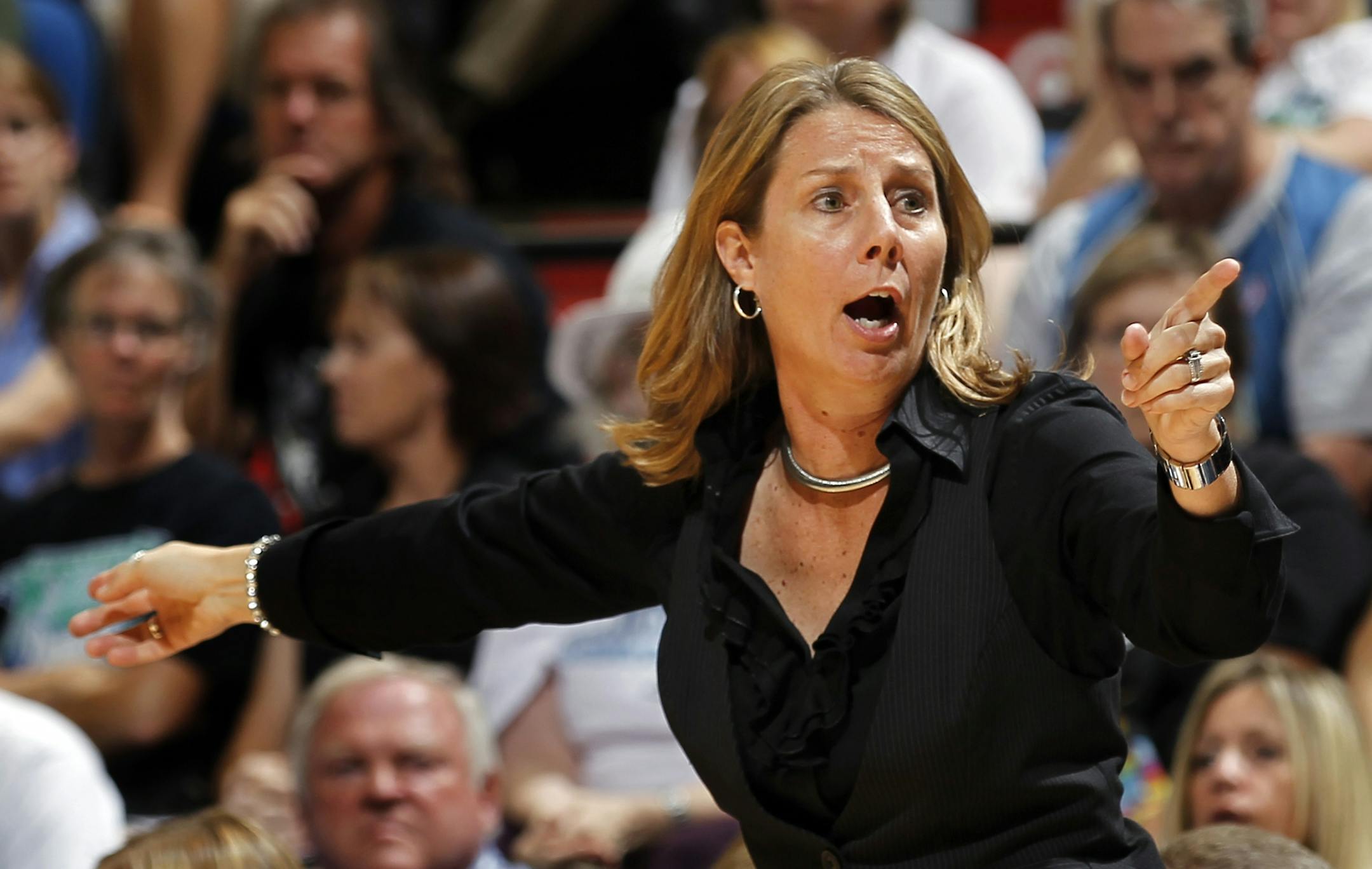 Minnesota Lynx head coach Cheryl Reeve