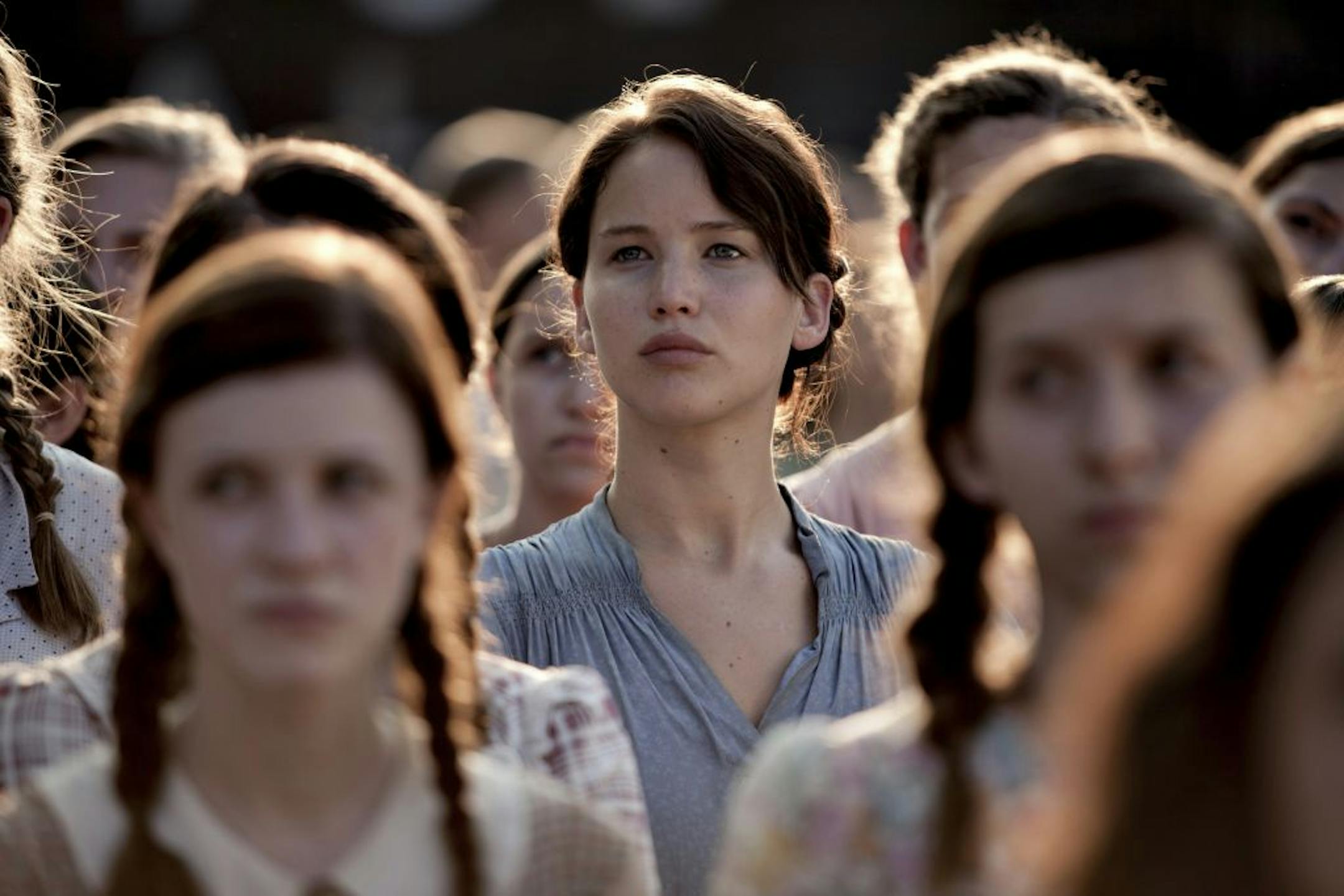 Jennifer Lawrence stars as 'Katniss Everdeen' in "The Hunger Games."