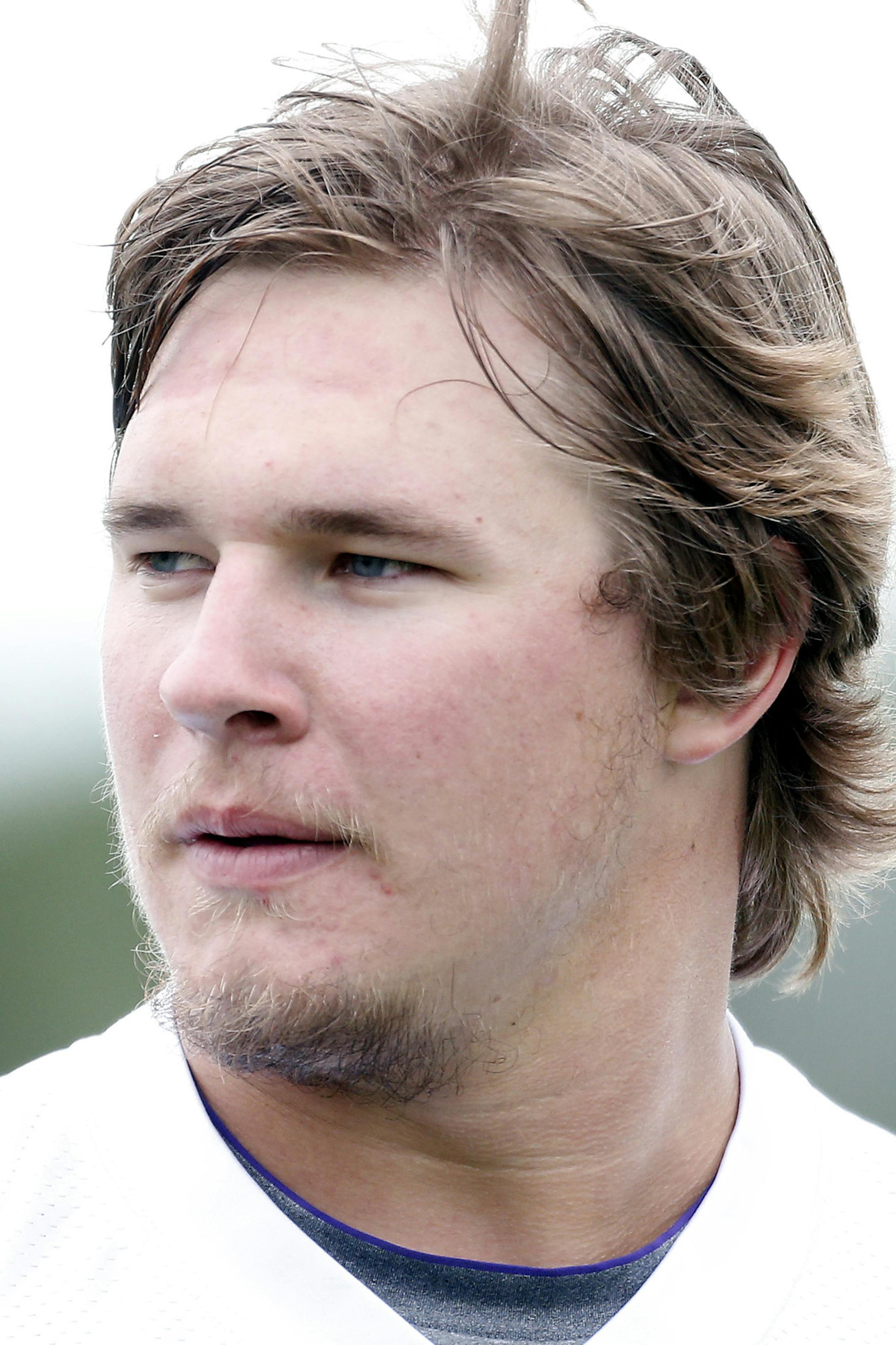 Minnesota Vikings linebacker Audie Cole (57). ] CARLOS GONZALEZ cgonzalez@startribune.com July 27, 2013, Minnesota Vikings Training Camp, Mankato, Minn., Minnesota State University, Mankato -