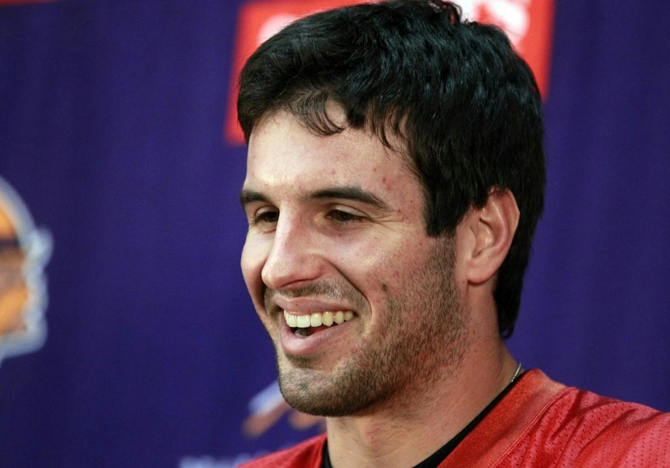 Christian Ponder was all smiles after his was named the starting quarterback for the Vikings for the rest of the season.