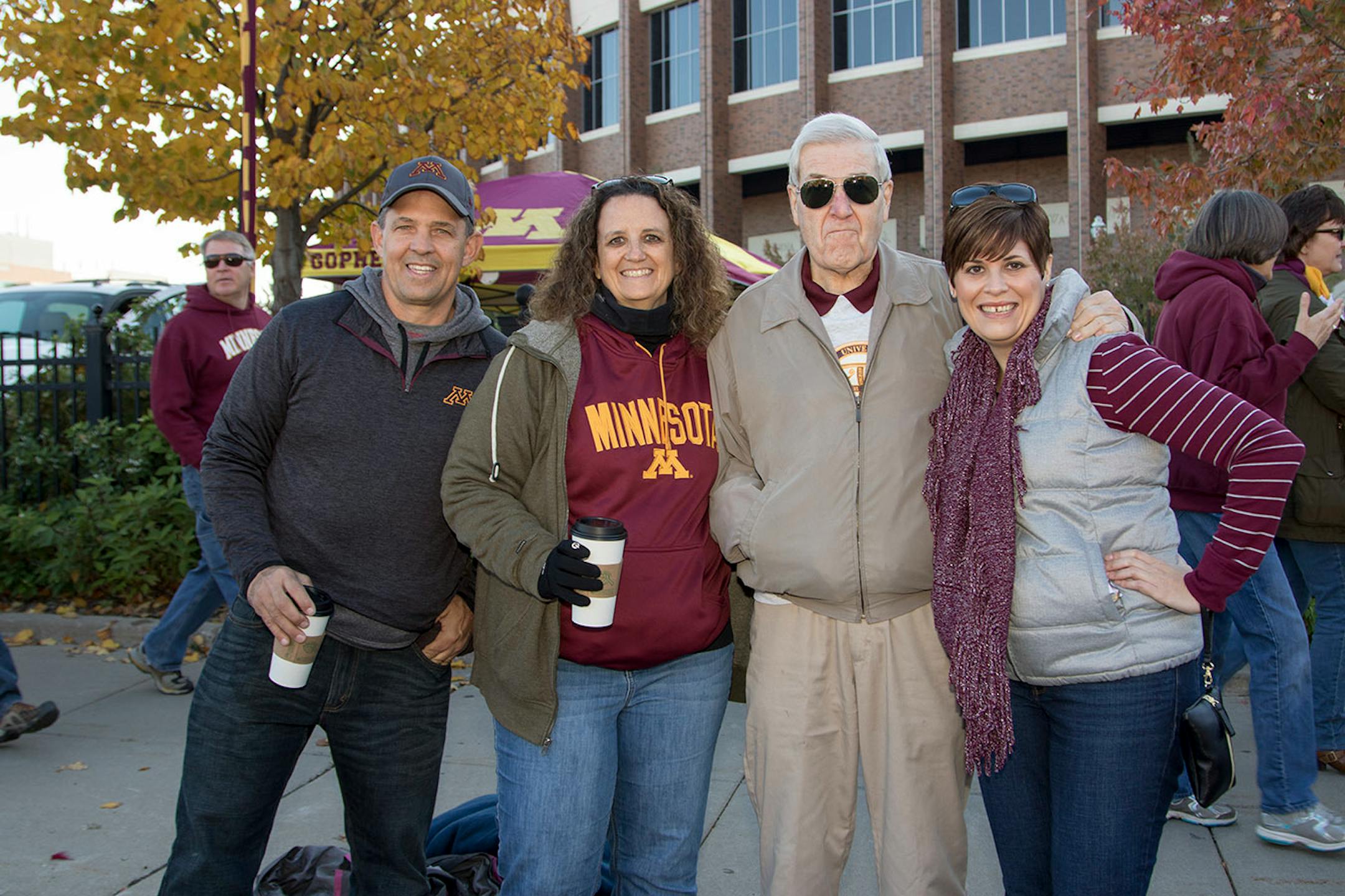 Shaun VanVark, Rhonda VanVark, Jim Smith, Stephanie Smith.