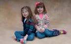 Photos of sisters and heart transplant recipients Sydney Rippy, 6, and Madison Rippy, 9. Photos from mother Linsey Rippy ORG XMIT: B8b2GViN3nV78uiN5u-