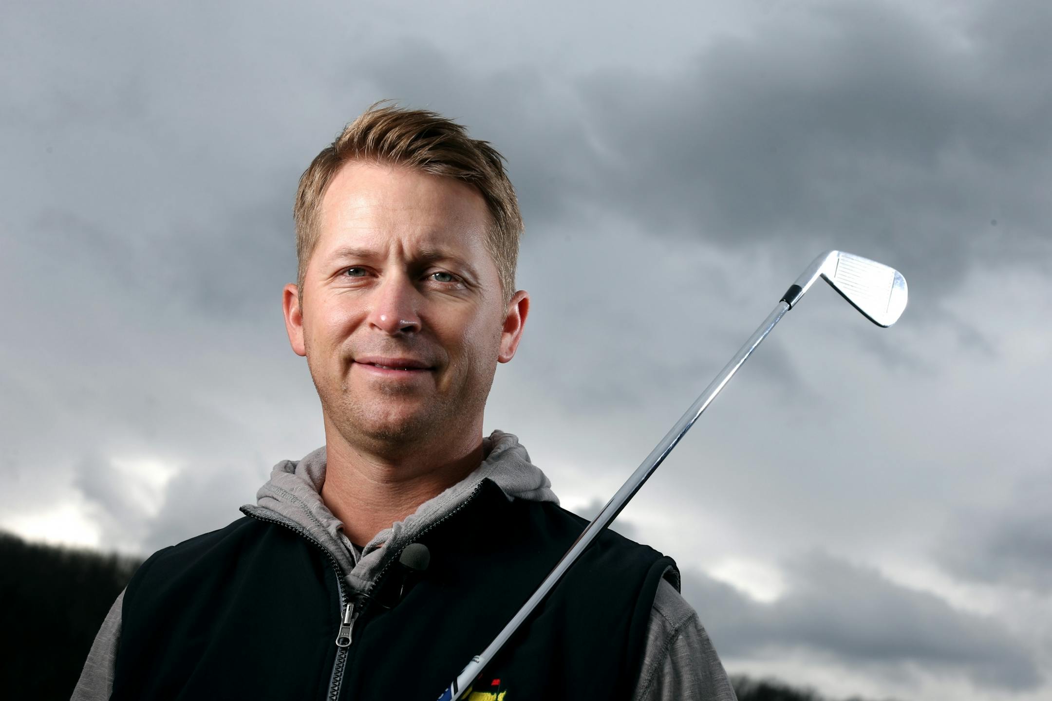 Sammy Schmitz tees off in the Masters at 10:16 a.m. on Thursday.