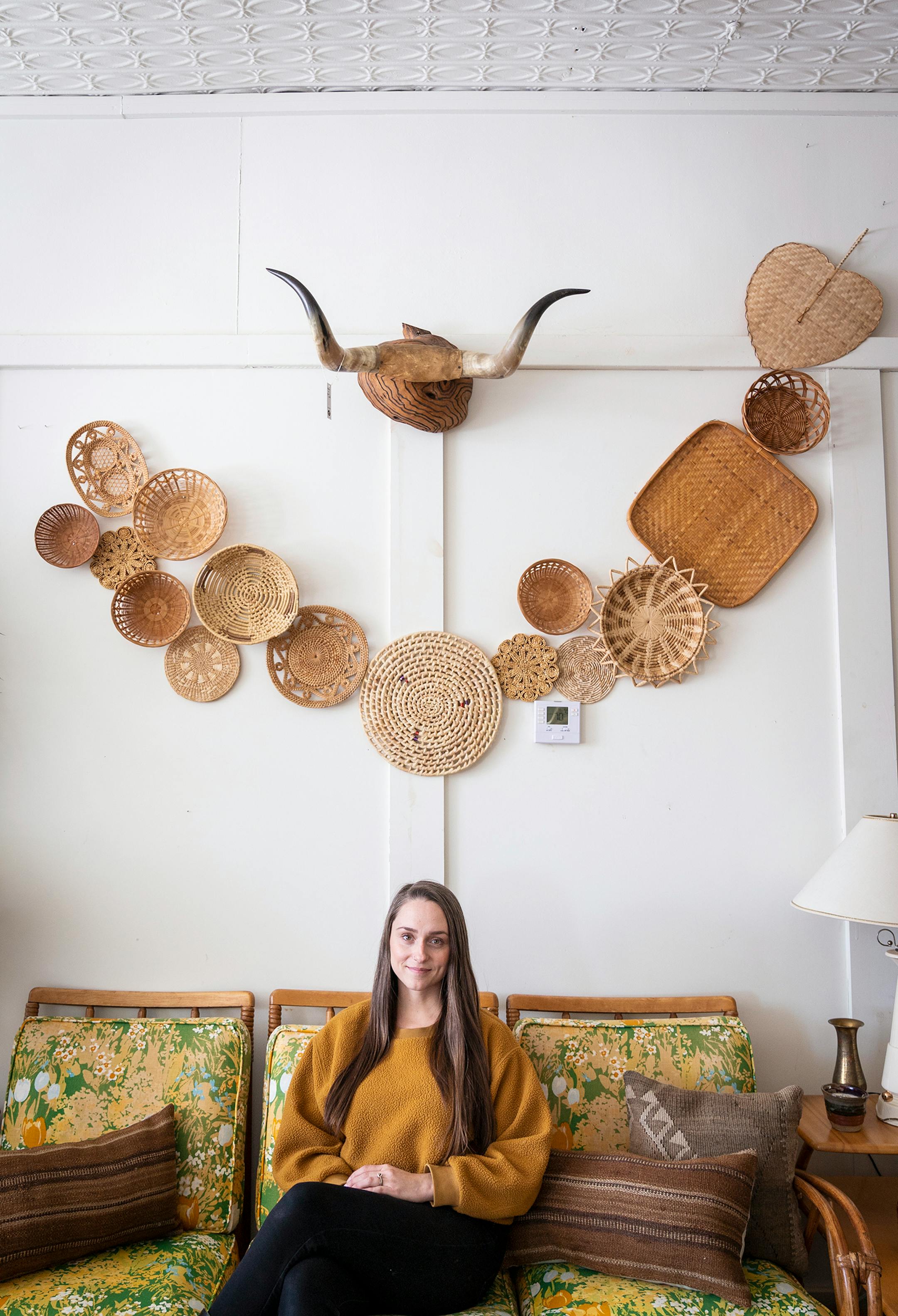 Lindsey Cason posed for a portrait at Carousel + Folk.