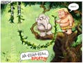 Sack cartoon: Donald's way