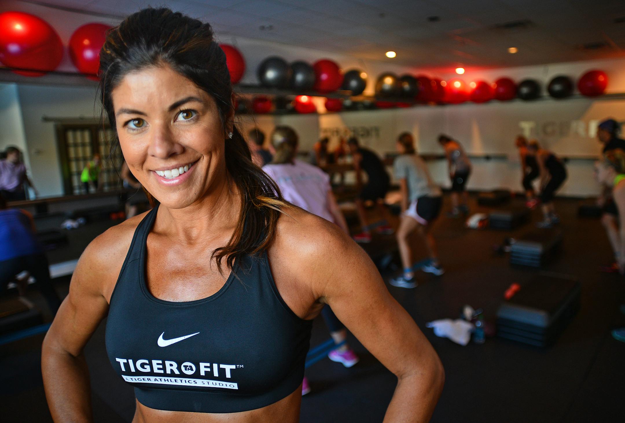 How I got this Body: Twin Cities personal trainer Stacie Clark's fitness prowess recently earned her the title of "America's Next Fitness Star." The winner of the Women's Health magazine appears in a story of this month's issue and is starring in her own DVD series. Stacie Clark worked out in her Tiger Fit fitness studio that she owns with her husband. ] Richard.Sennott@startribune.com Richard Sennott/Star Tribune Plymouth Minn. Tuesday 1/7/2014) ** (cq)