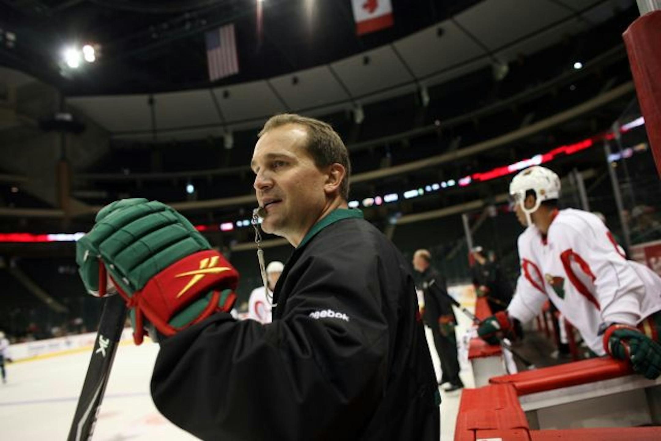 Head coach Todd Richards