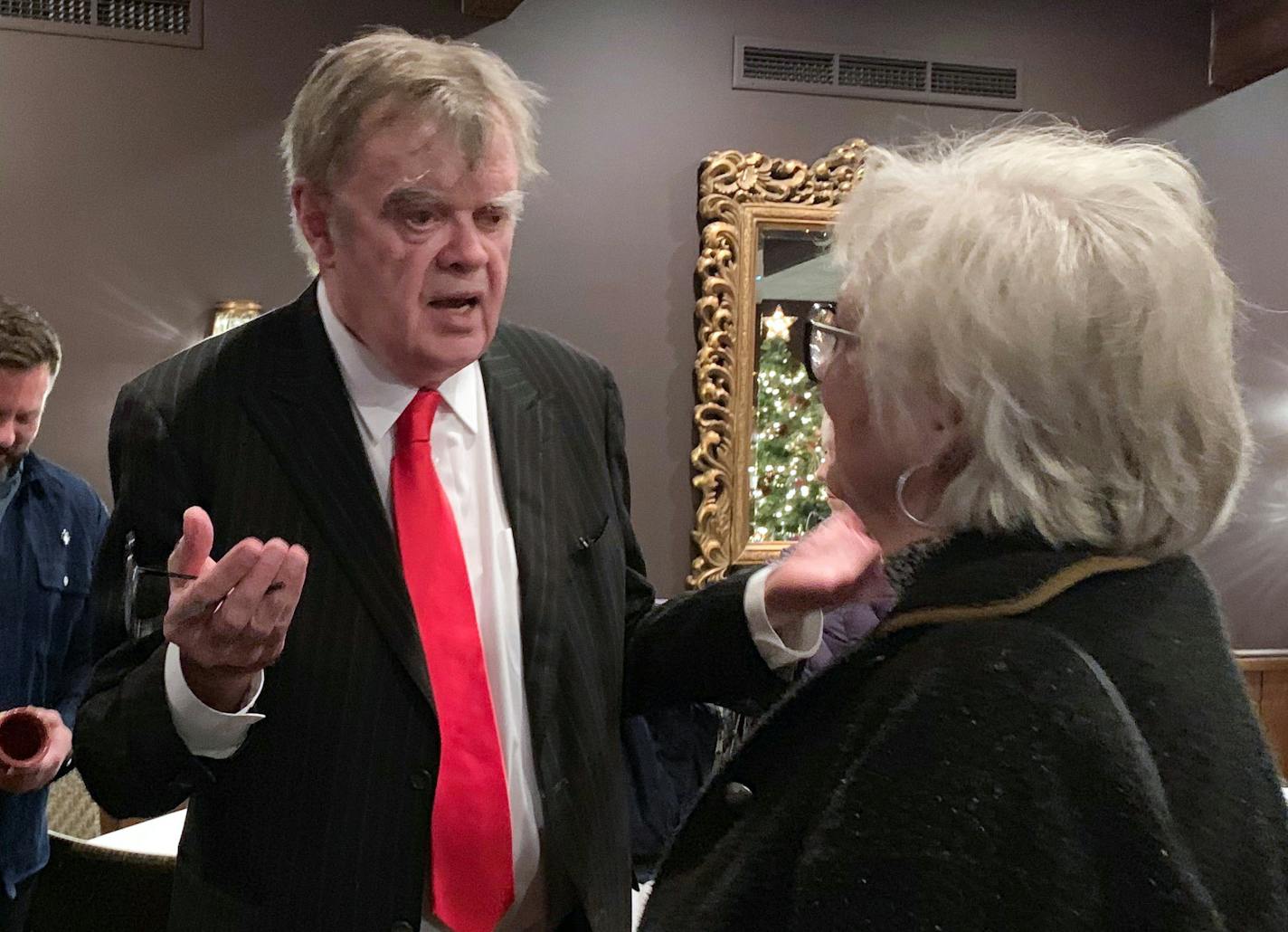 Garrison Keillor recently performed at Crooners Lounge and Supper Club in Fridley.