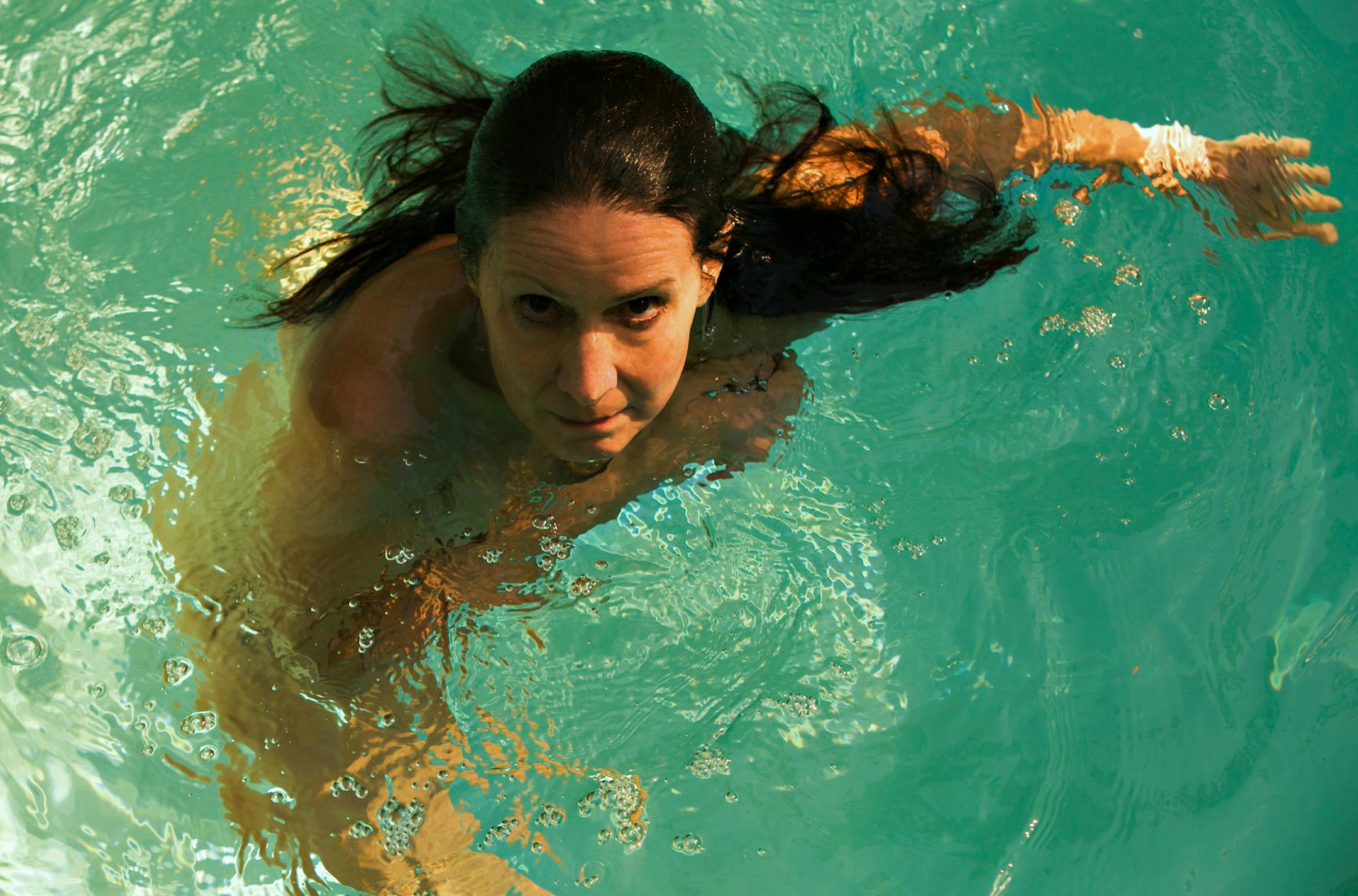 Jennifer Blagen stars in “Finding Fish” at Illusion Theater.