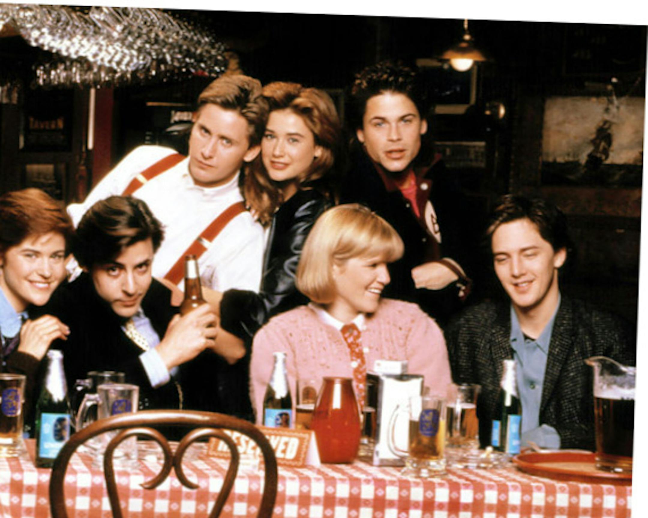 Sony Pictures Home Entertainment Cast shot "St.Elmo's Fire"