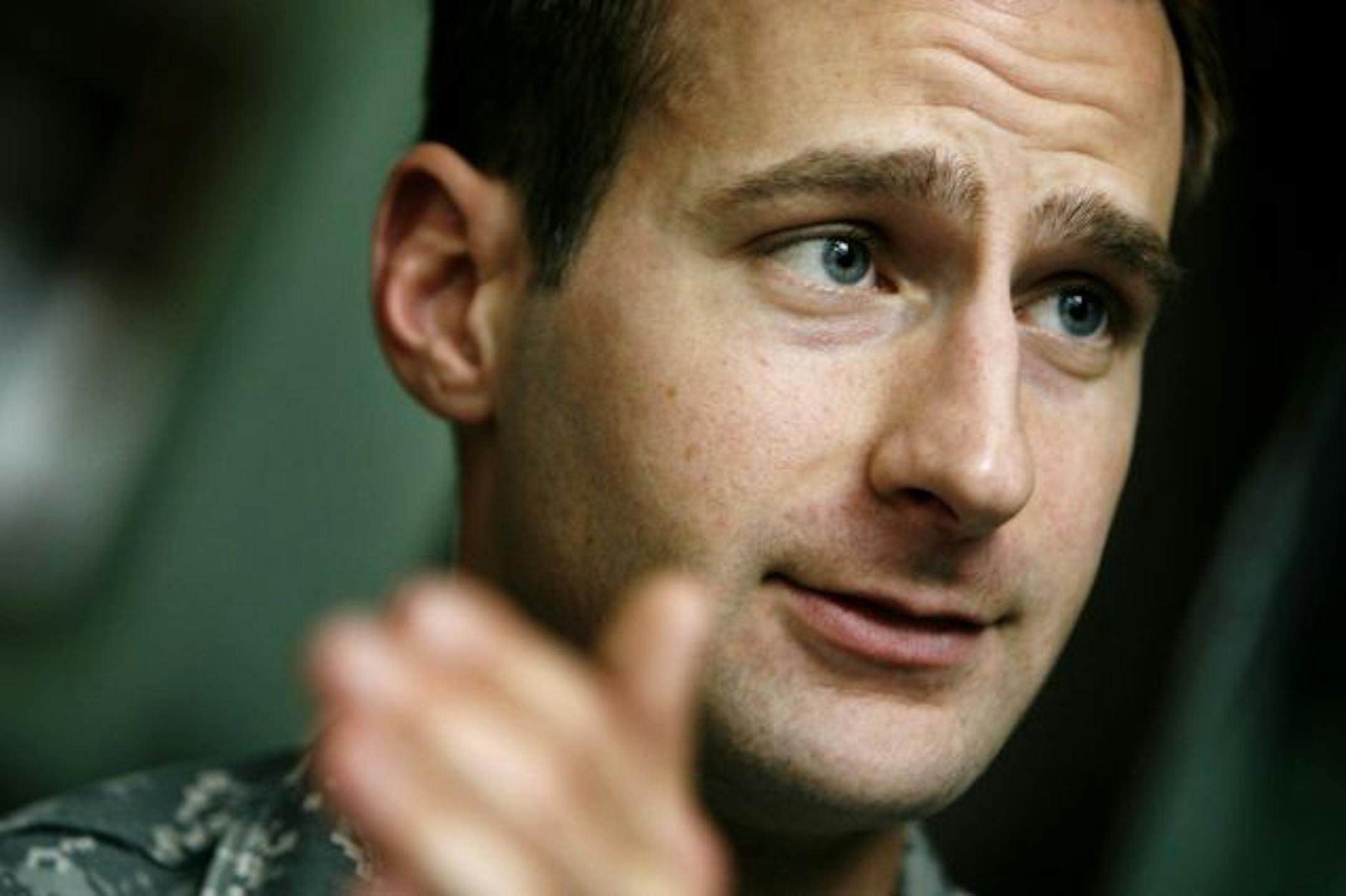 U.S. Army Captain Matt Cavanaugh served two tours in Iraq and saw friends wounded and killed and had his marriage disinnegrate but in his lowest time he found running to be healing. He also found a cause in running ultra-marathons and raising money for the Wounded Warrior Project, meant to honor and empower wounded military members. Cavanaugh was seen at a Wounded Warrior fund raiser at the Local in Minneapolis.