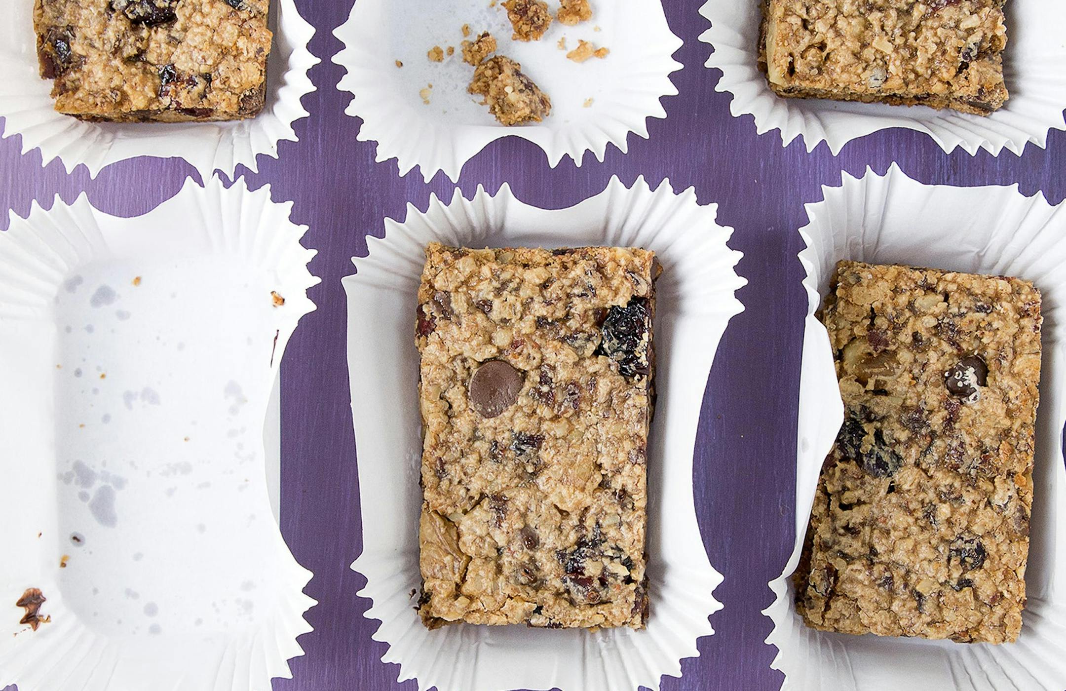 Peanut Butter and Cranberry Protein Bars from “The Book of Veganish,” by Kathy Freston