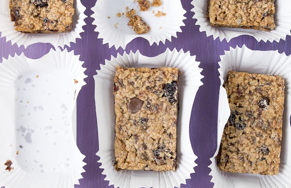 Peanut Butter and Cranberry Protein Bars from &#x201c;The Book of Veganish,&#x201d; by Kathy Freston