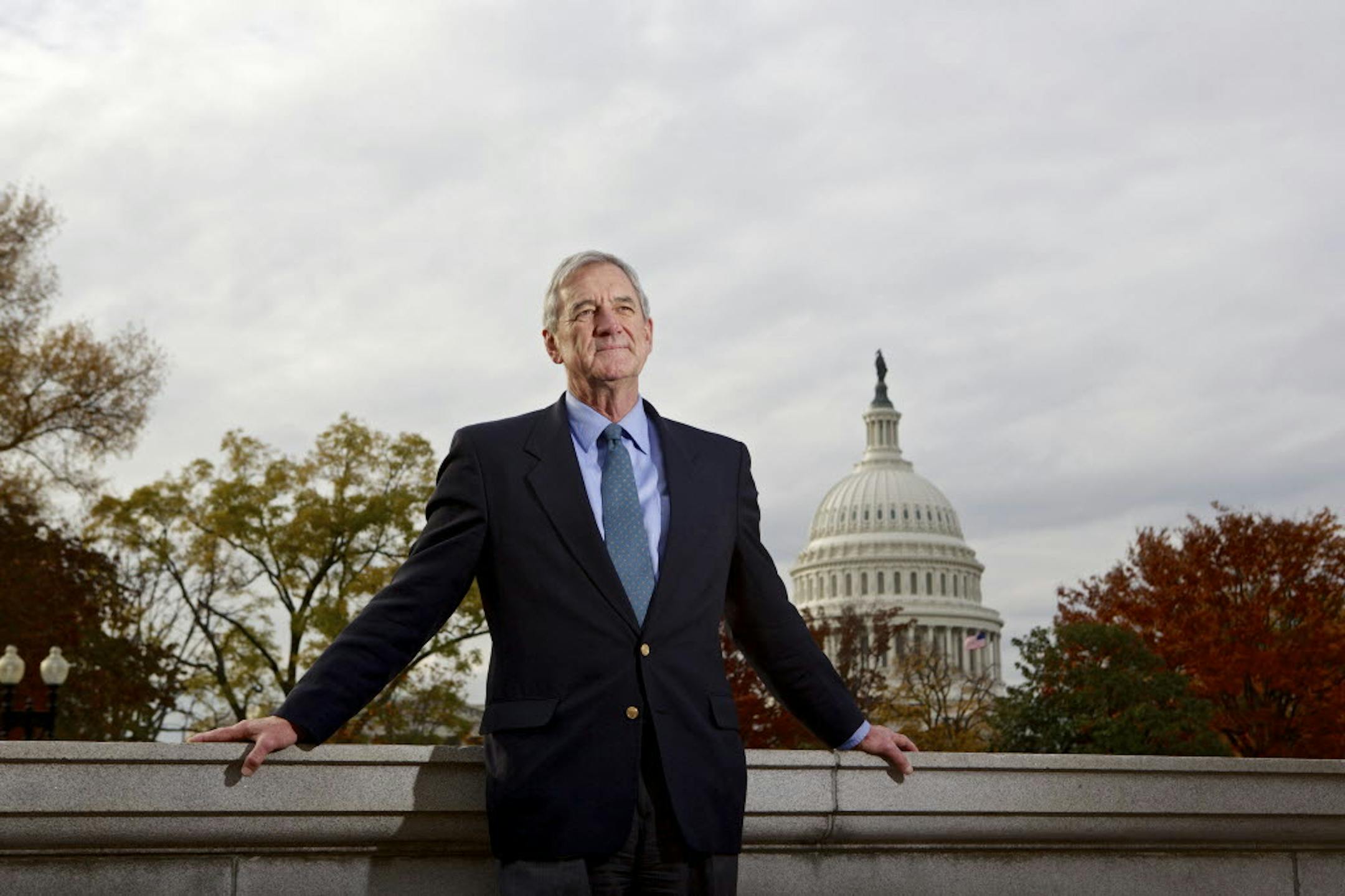 Rep.-elect Rick Nolan, D-Minn. represents Minnesota's 8th District. Nolan arrived in Washington, D.C. this week to register for orientation. He served three terms in Congress from 1975 until 1980 in Minnesota's 6th disrict.