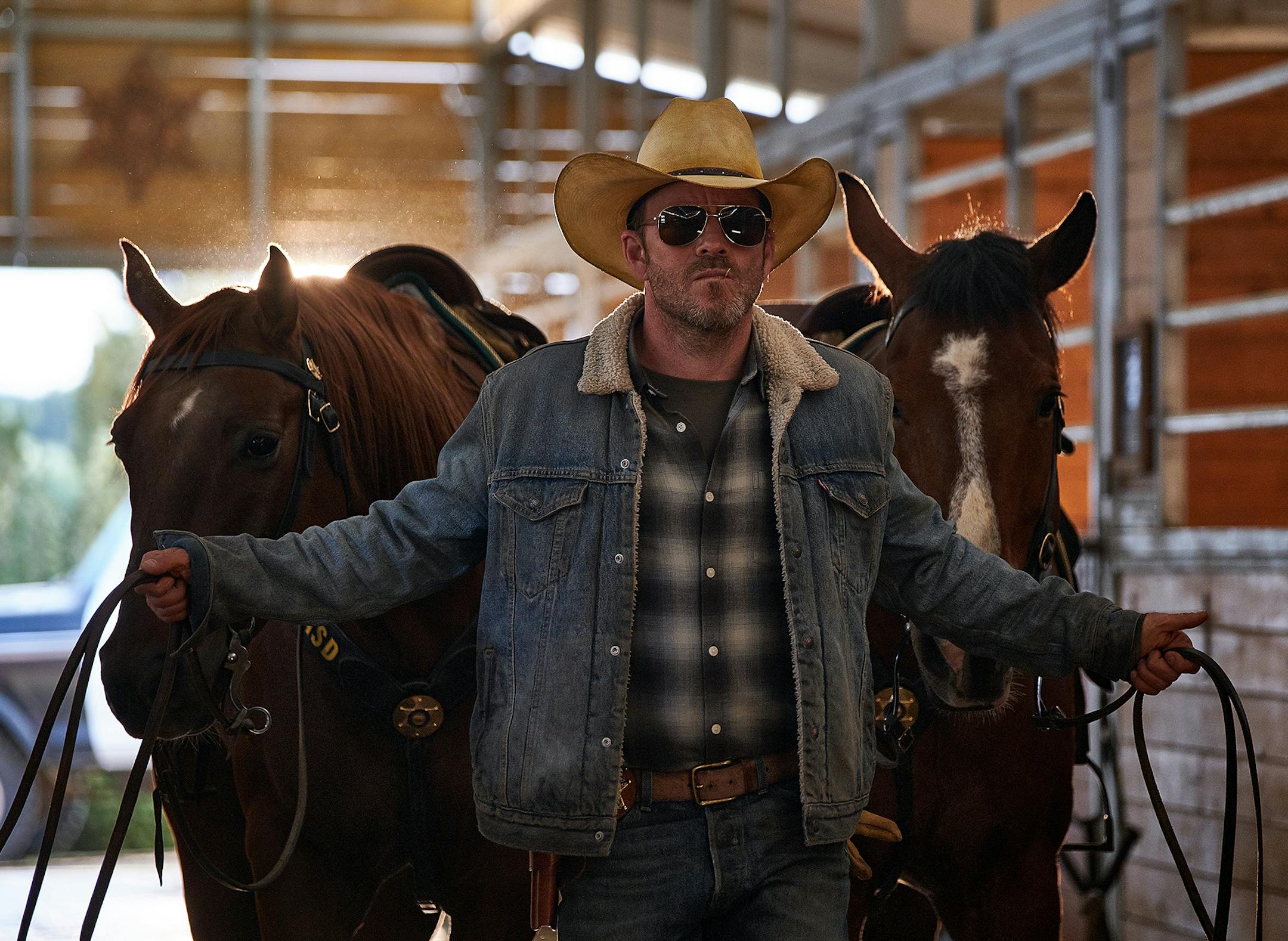Stephen Dorff as Bill Hollister in the series premiere of "Deputy."