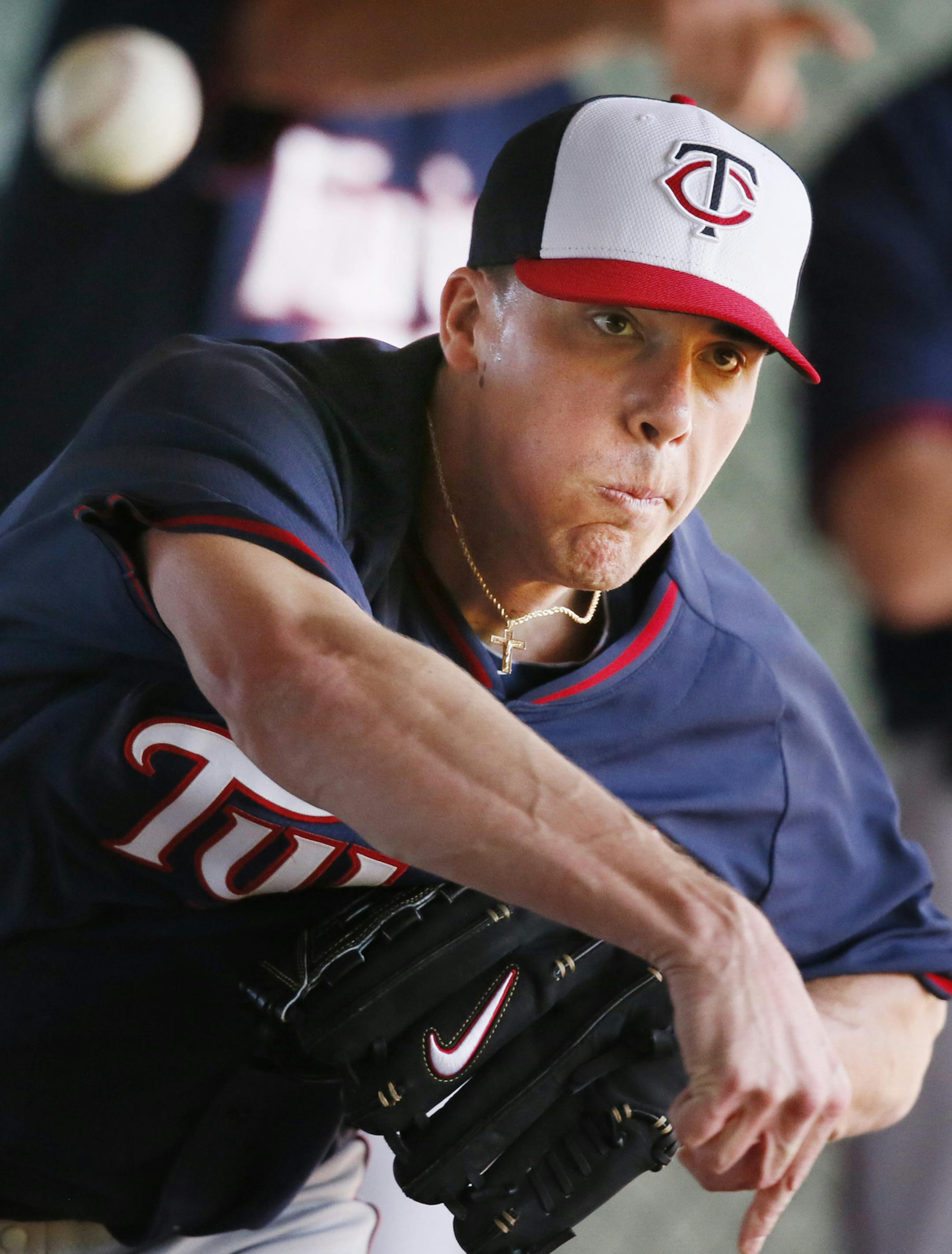 Twins pitcher Alex Meyer