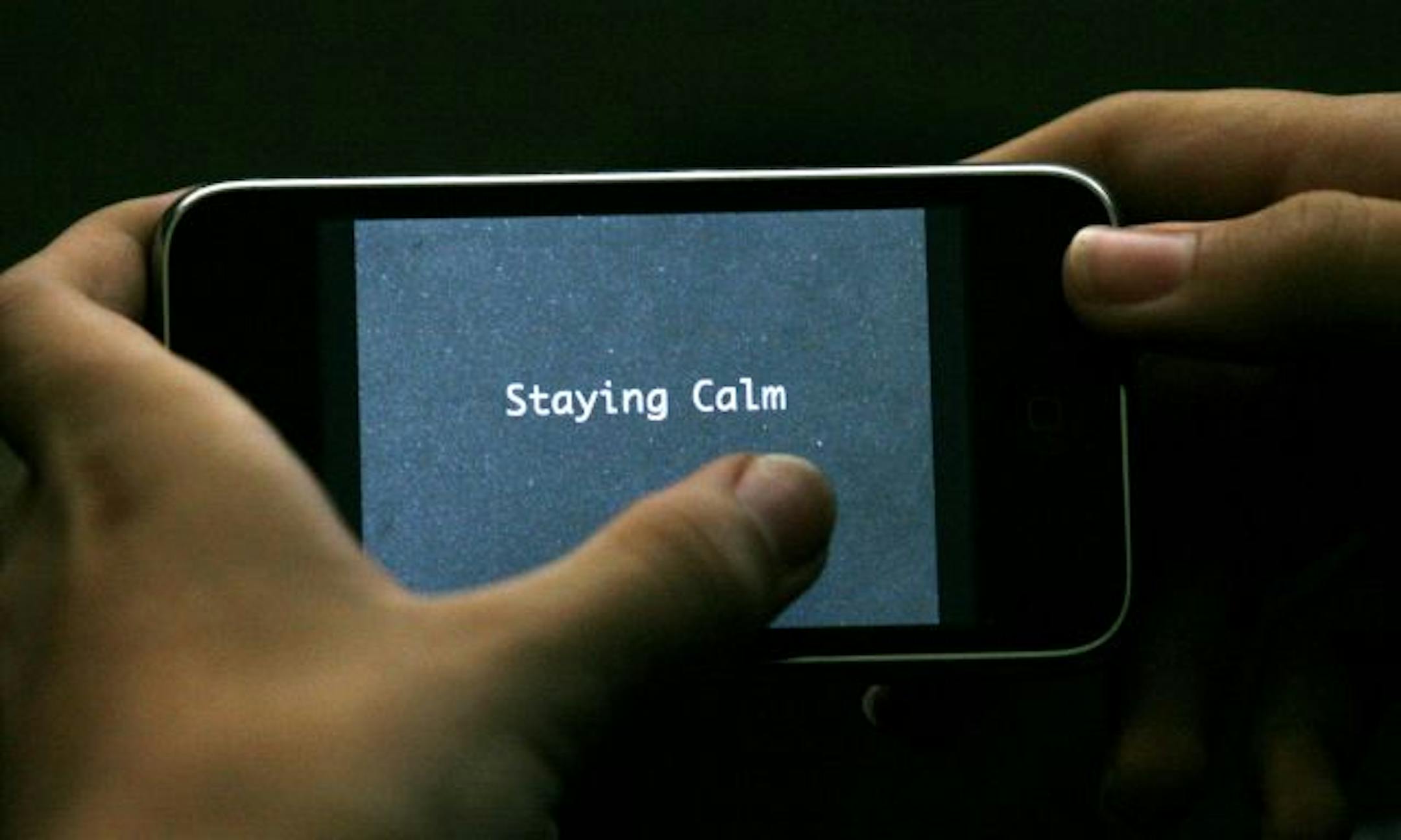Teenagers use iPods to help cope with their autism-related symptoms.
