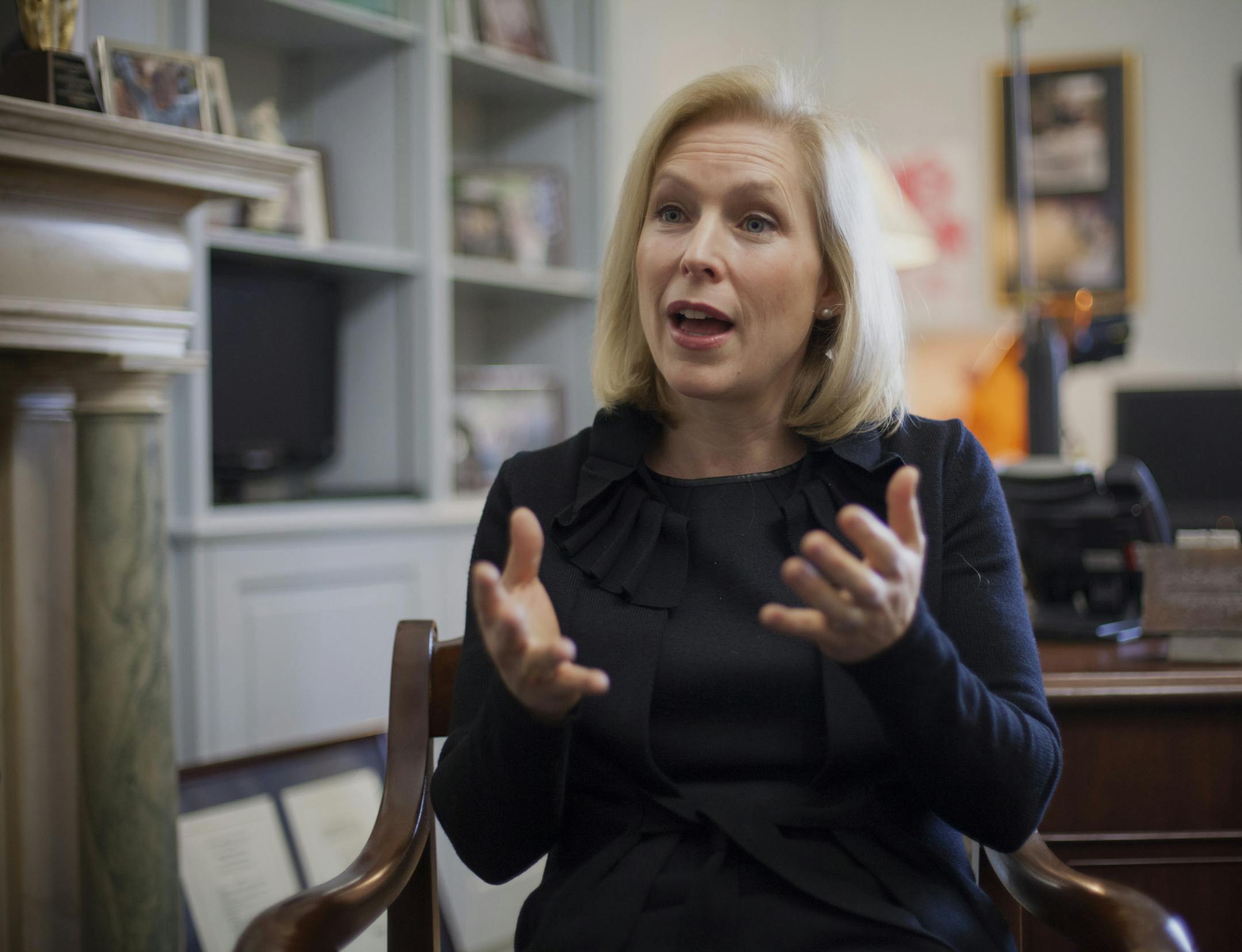 Sen. Kirsten Gillibrand, D-N.Y., is the chairwoman of the Senate Armed Services subcommittee on Personnel