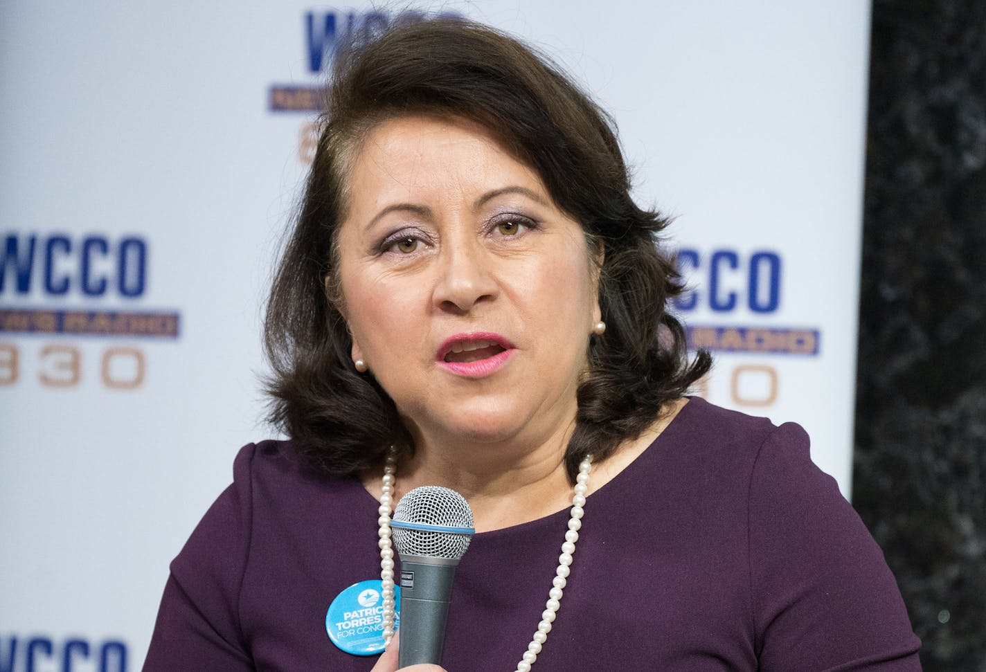 State Sen. Patricia Torres-Ray spoke at a forum for candidates in the Fifth Congressional District.