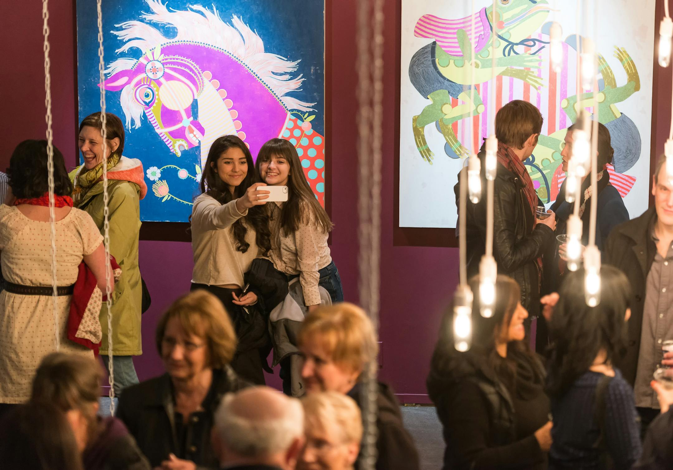 photo credit: Michael Johnson A Jennifer Davis exhibit titled ‚ÄúJoyride‚Äù on March 22 at " Public Functionary" for Best of MN 2014