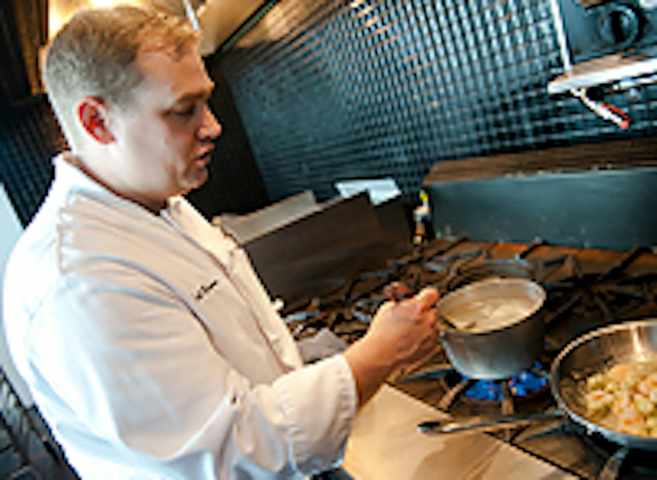 Josh Brown, chef at Gather