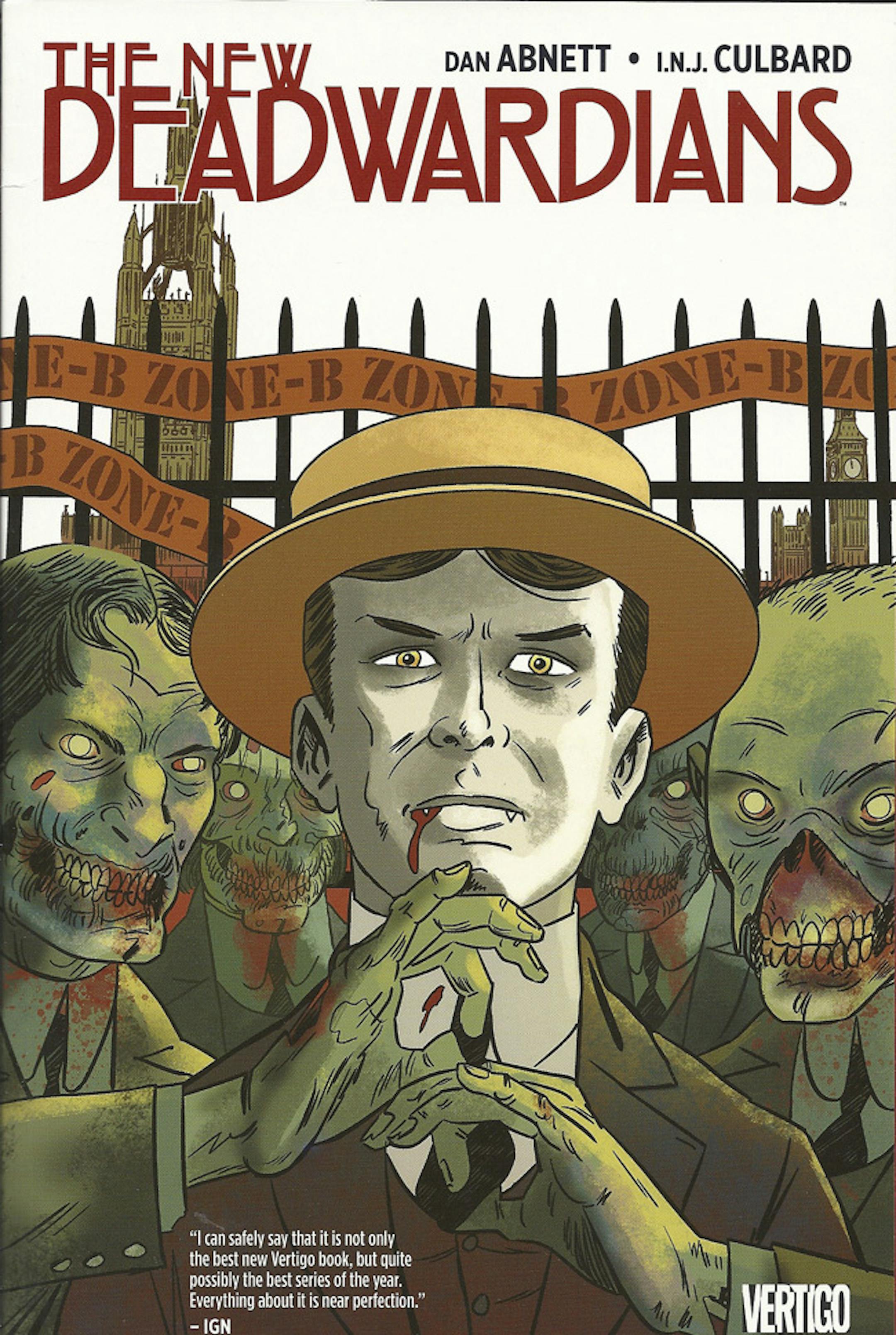 SH13B159COMICS Feb. 19, 2013 -- "The New Deadwardians" combines various genres for a murder mystery complete with vampires and zombies. (SHNS photo courtesy DC Entertainment)