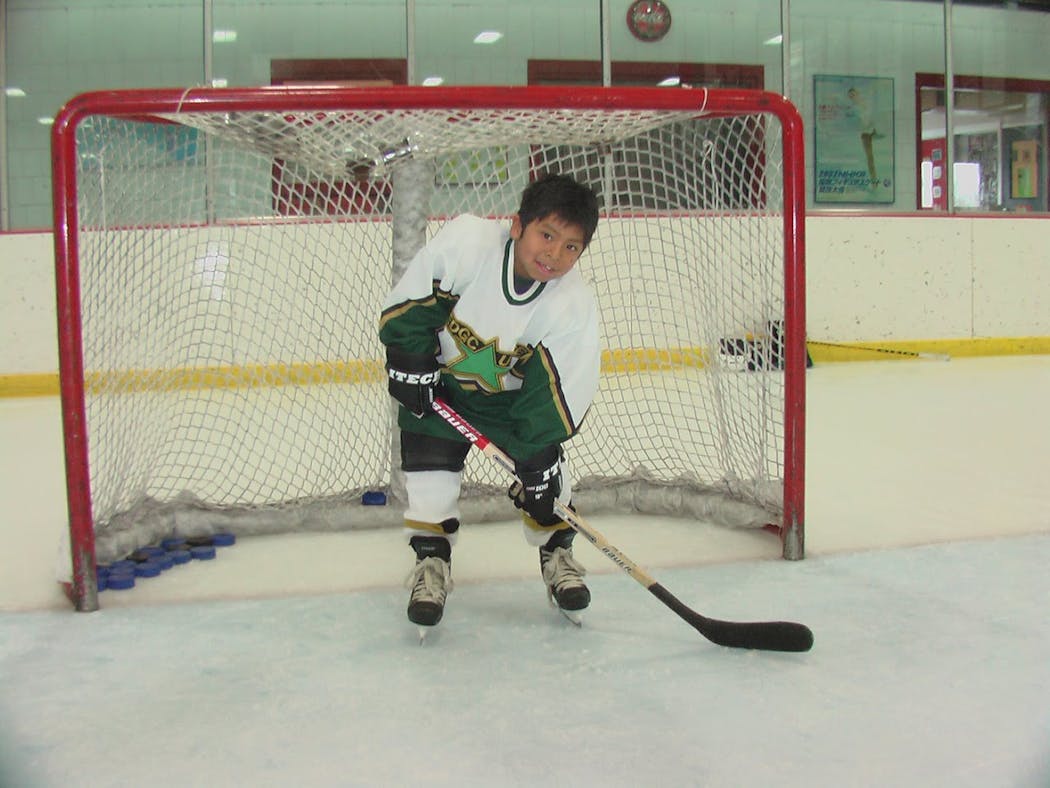 Aa Tiko’ from his club hockey days as a youngster, circa 2008.