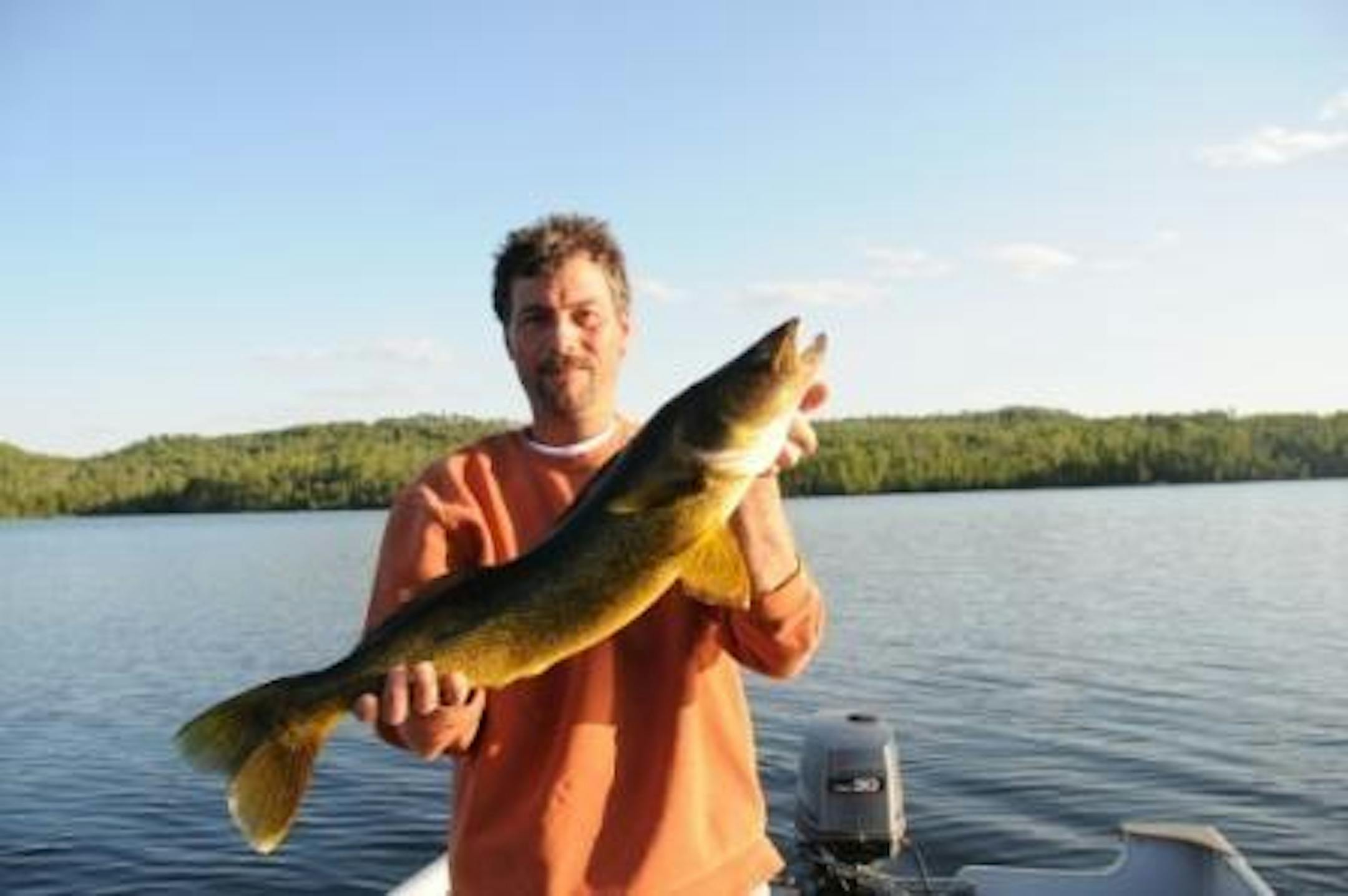 Joe Marko (Hugo, MN) and his Walleye