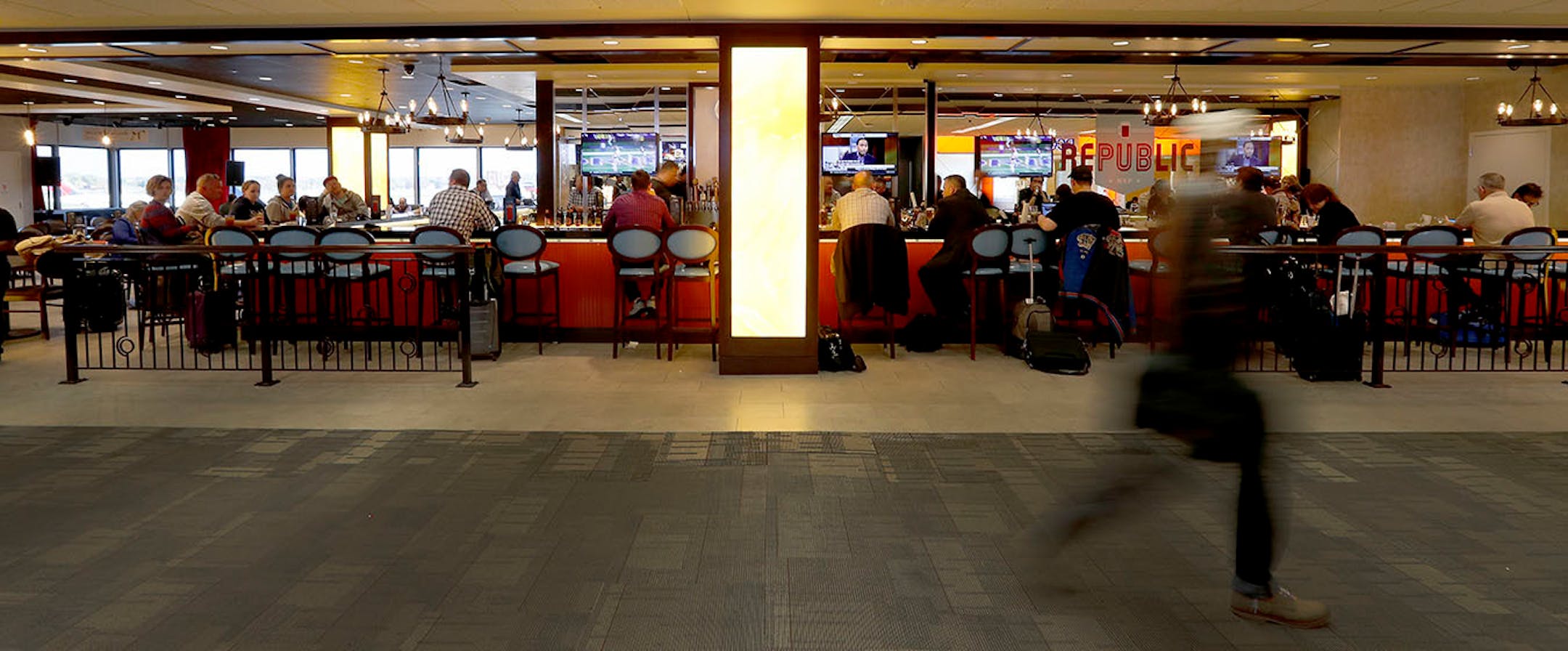 Republic in Concourse D at the Minneapolis St. Paul International Airport.