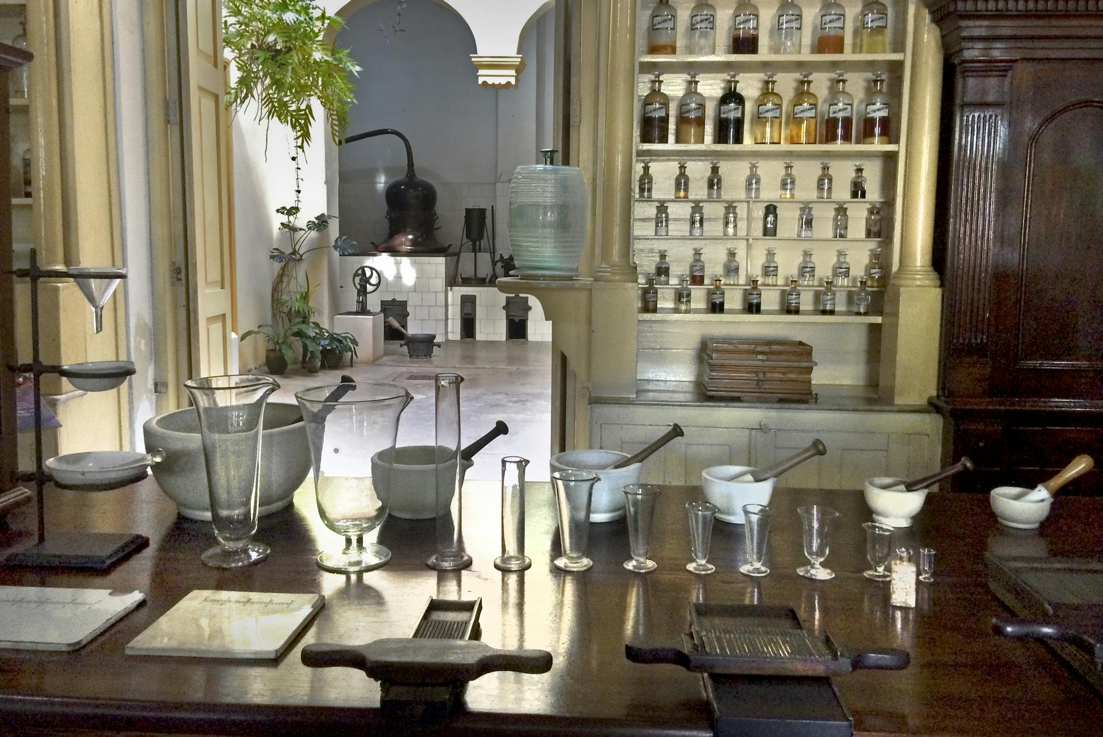 The French pharmaceutical museum near Parque Liberdad in Matanzas. [ Photos by Amelia Rayno
The Minneapolis Star Tribune