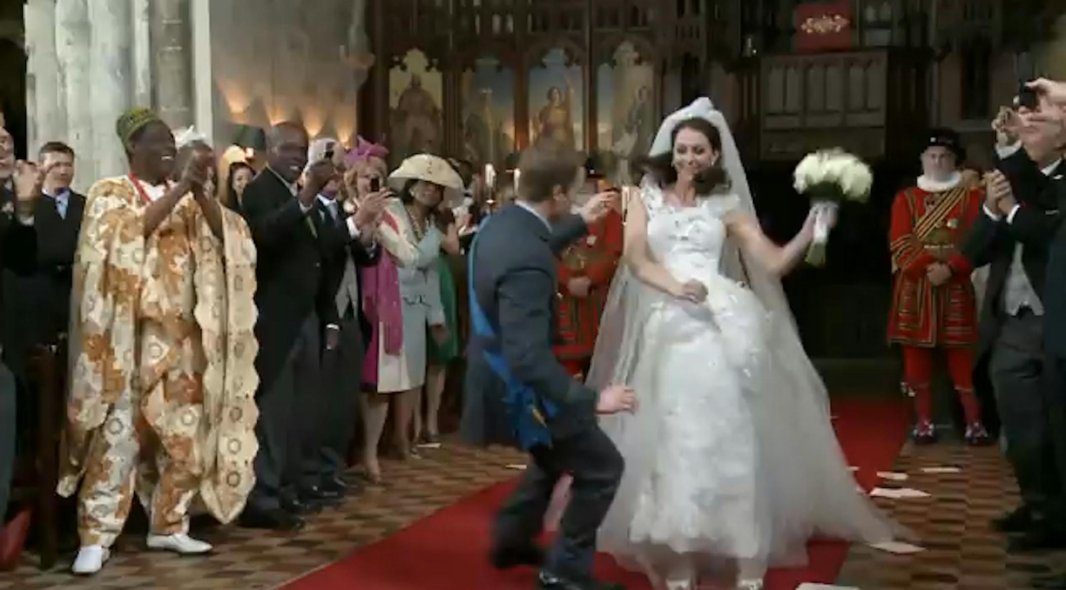 A T-Mobile video spoof of the upcoming royal wedding pays homage to a Minnesota couple's real wedding dance video that became an Internet sensation.